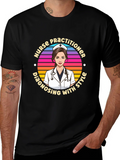 Nurse Practitioner Style Graphic T-Shirt product image 1