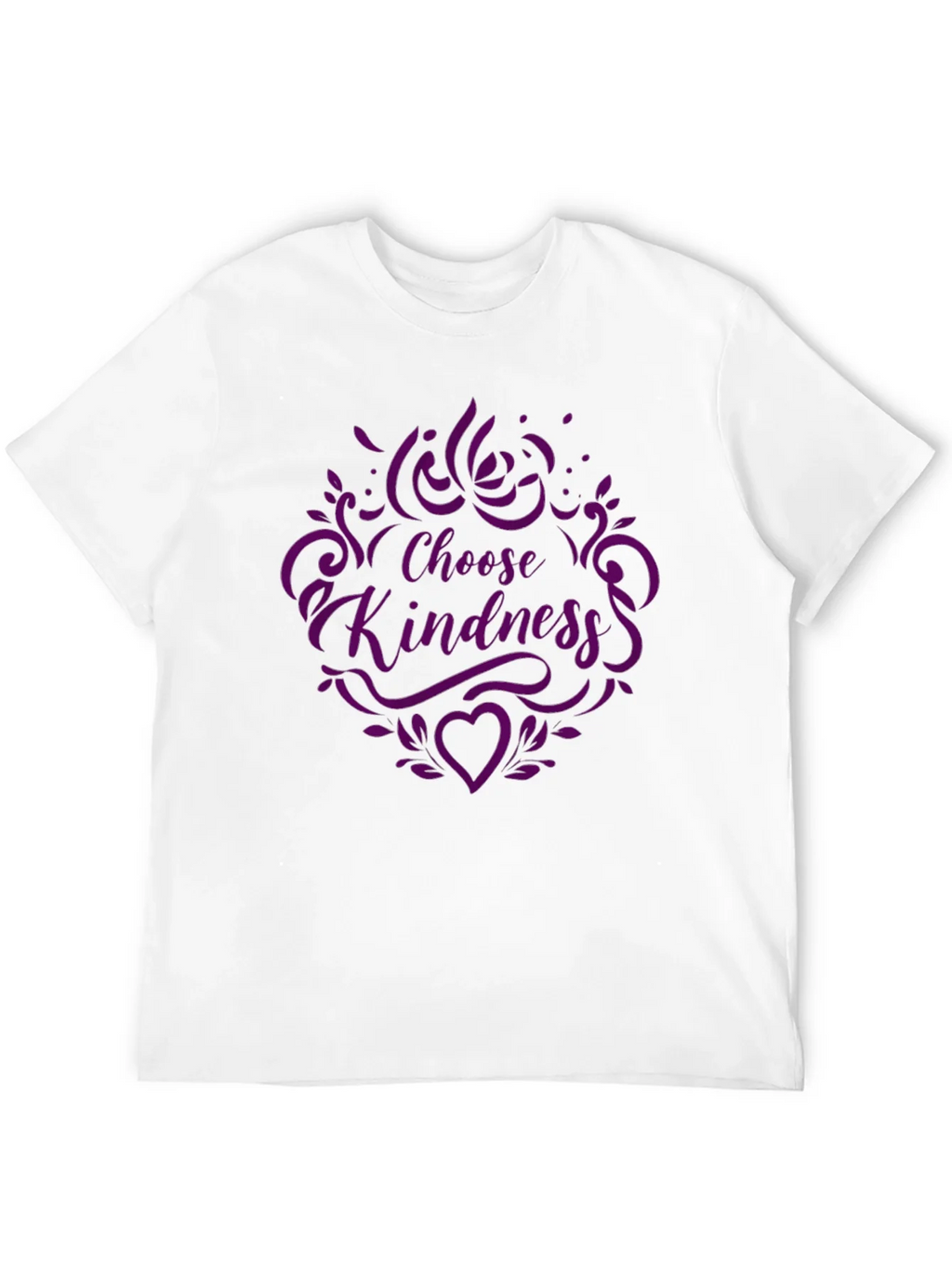 Choose Kindness Graphic Tee - Black Purple product image 11