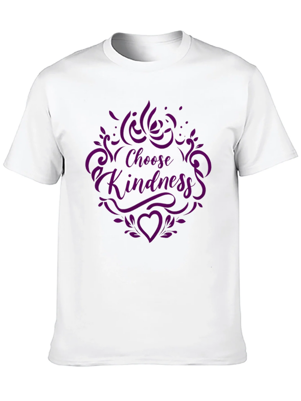 Choose Kindness Graphic Tee - Black Purple product image 9