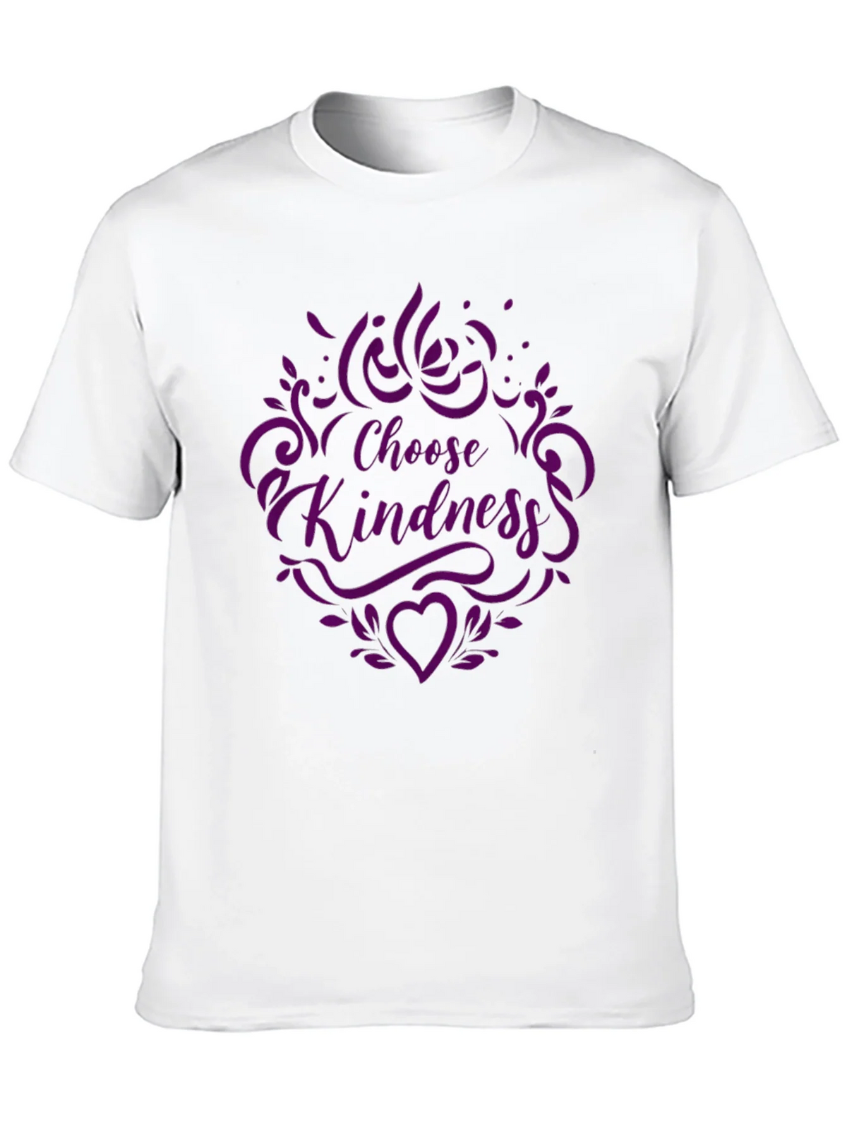 Choose Kindness Graphic Tee - Black Purple product image 9
