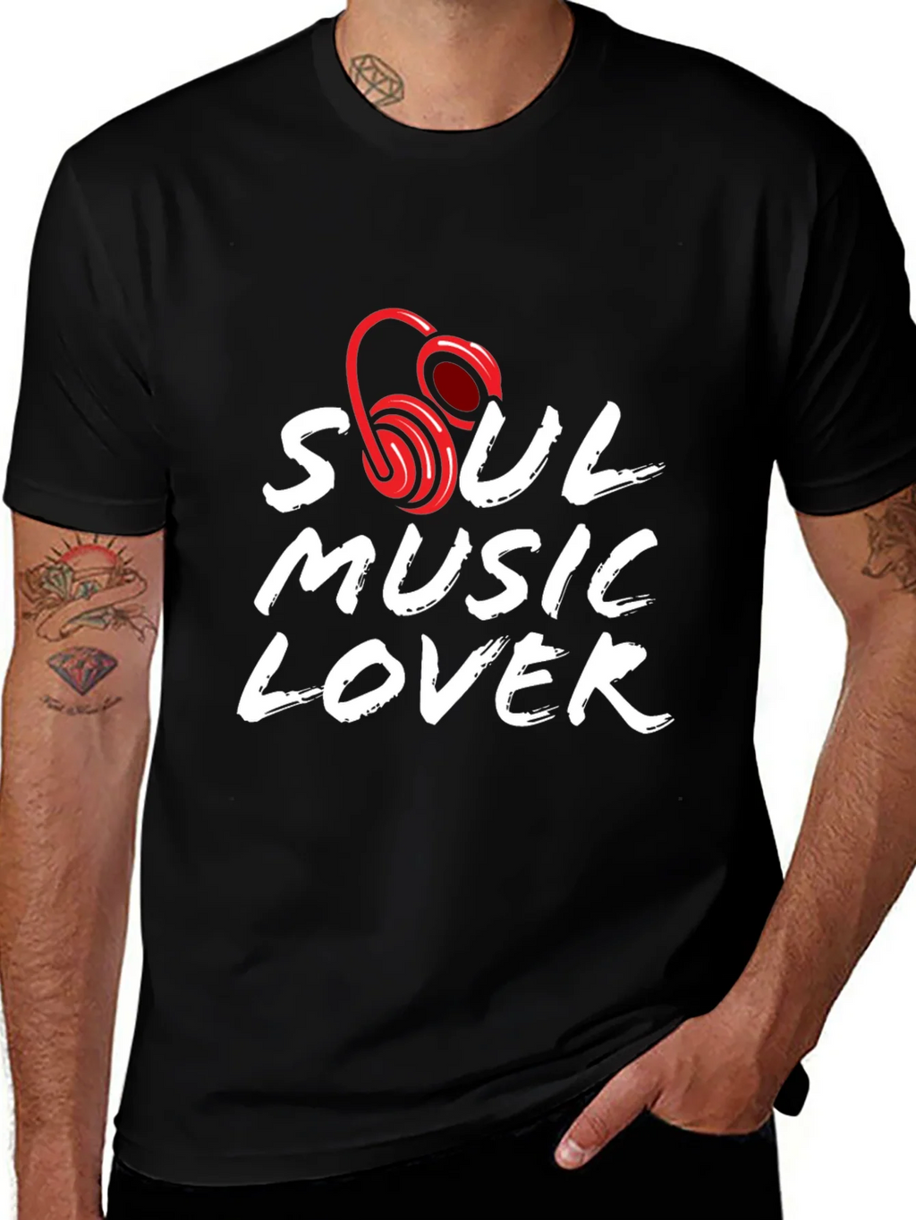 Soul Music Lover Graphic Tee - Soft Cotton T-Shirt product image 1