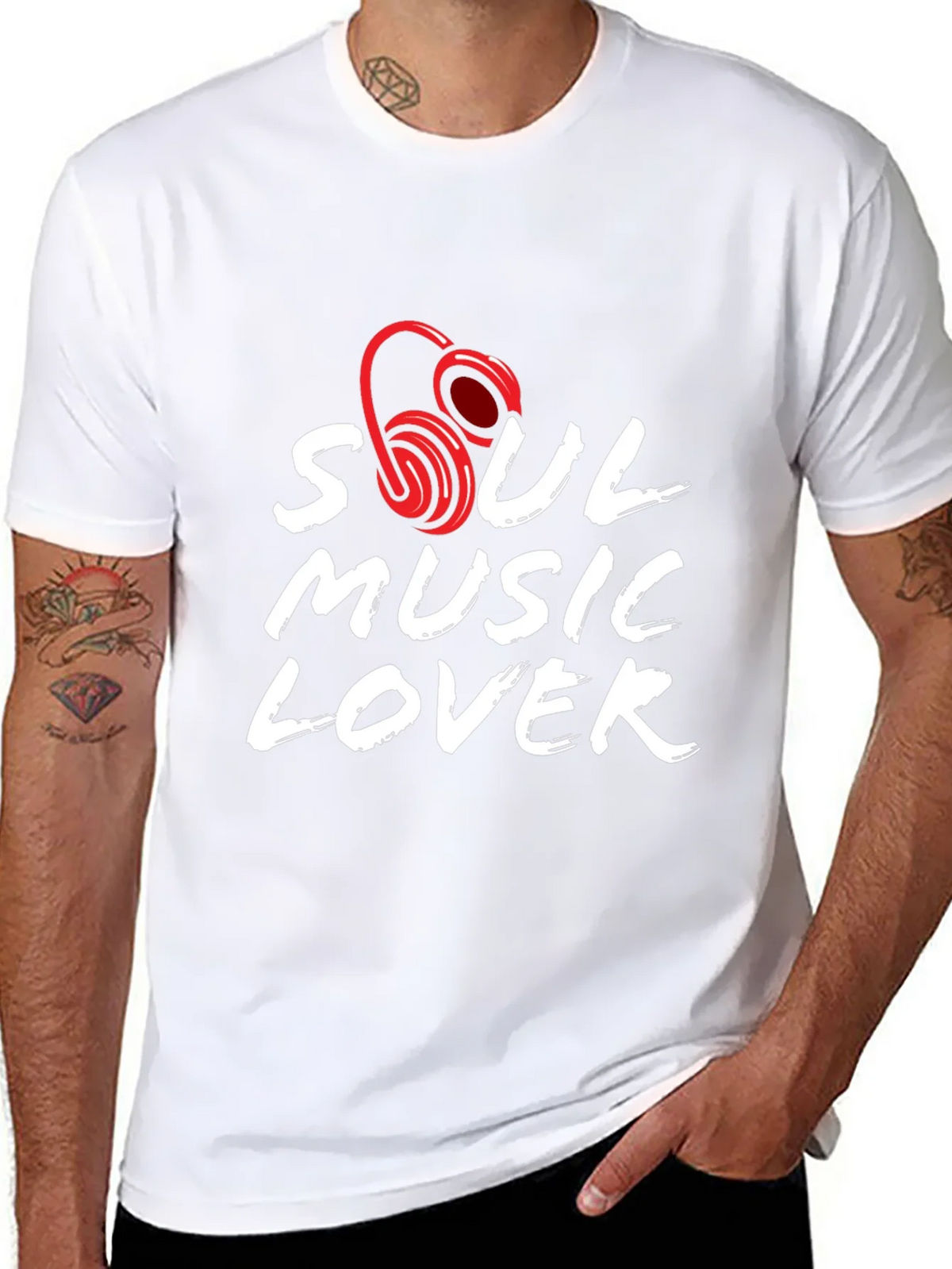 Soul Music Lover Graphic Tee - Soft Cotton T-Shirt product image 7