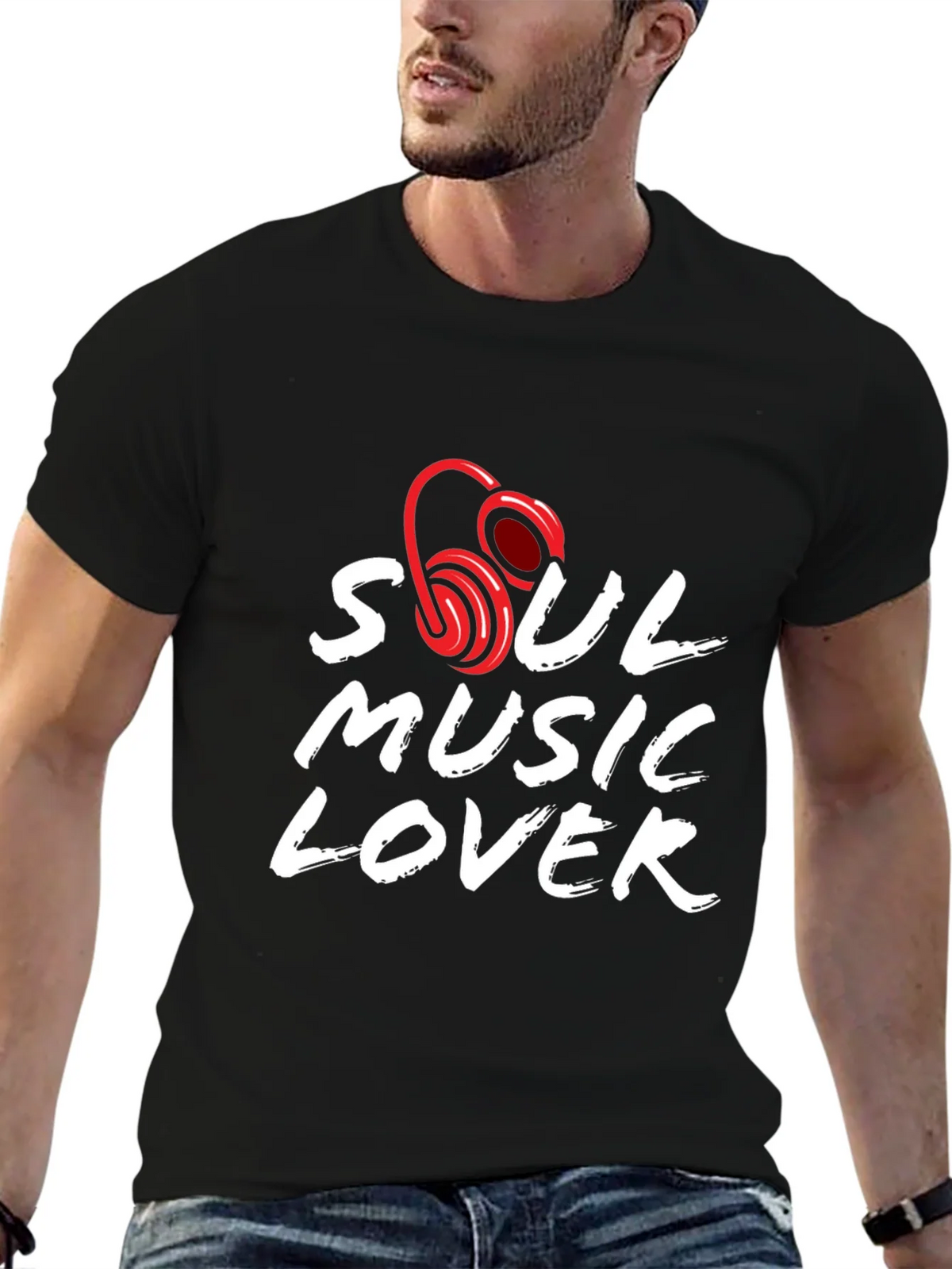 Soul Music Lover Graphic Tee - Soft Cotton T-Shirt product image 6