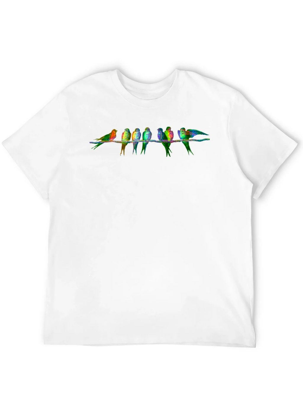 Birds on a Wire Graphic T-Shirt product image 11