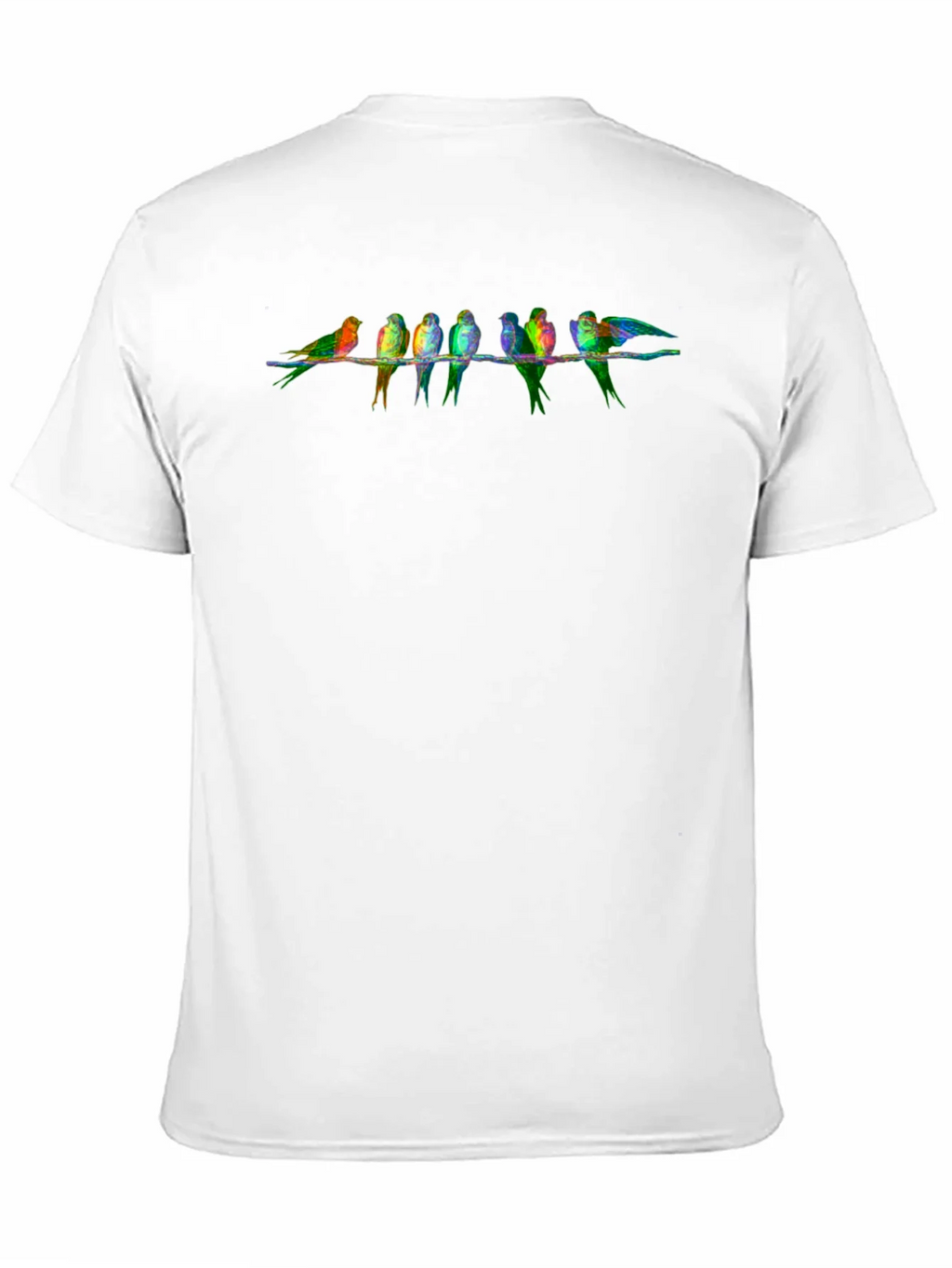 Birds on a Wire Graphic T-Shirt product image 10