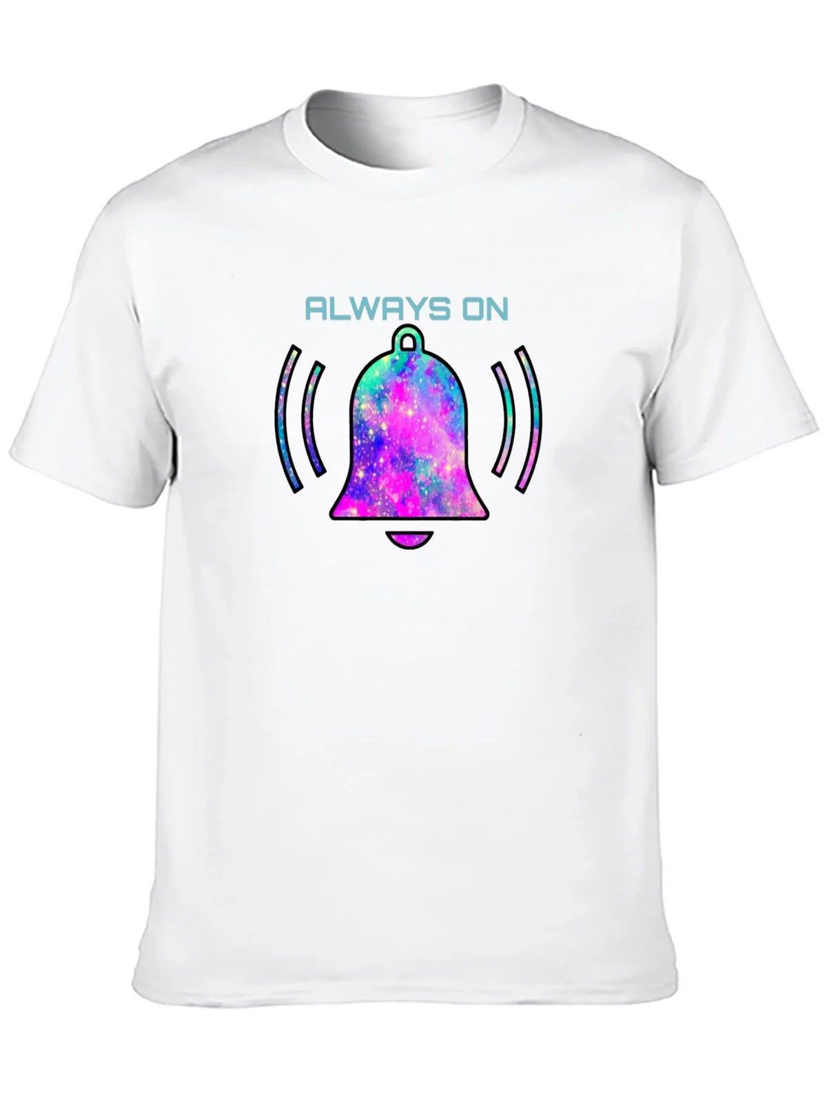 Always On Bell Graphic Tee - Black Cotton T-Shirt product image 8