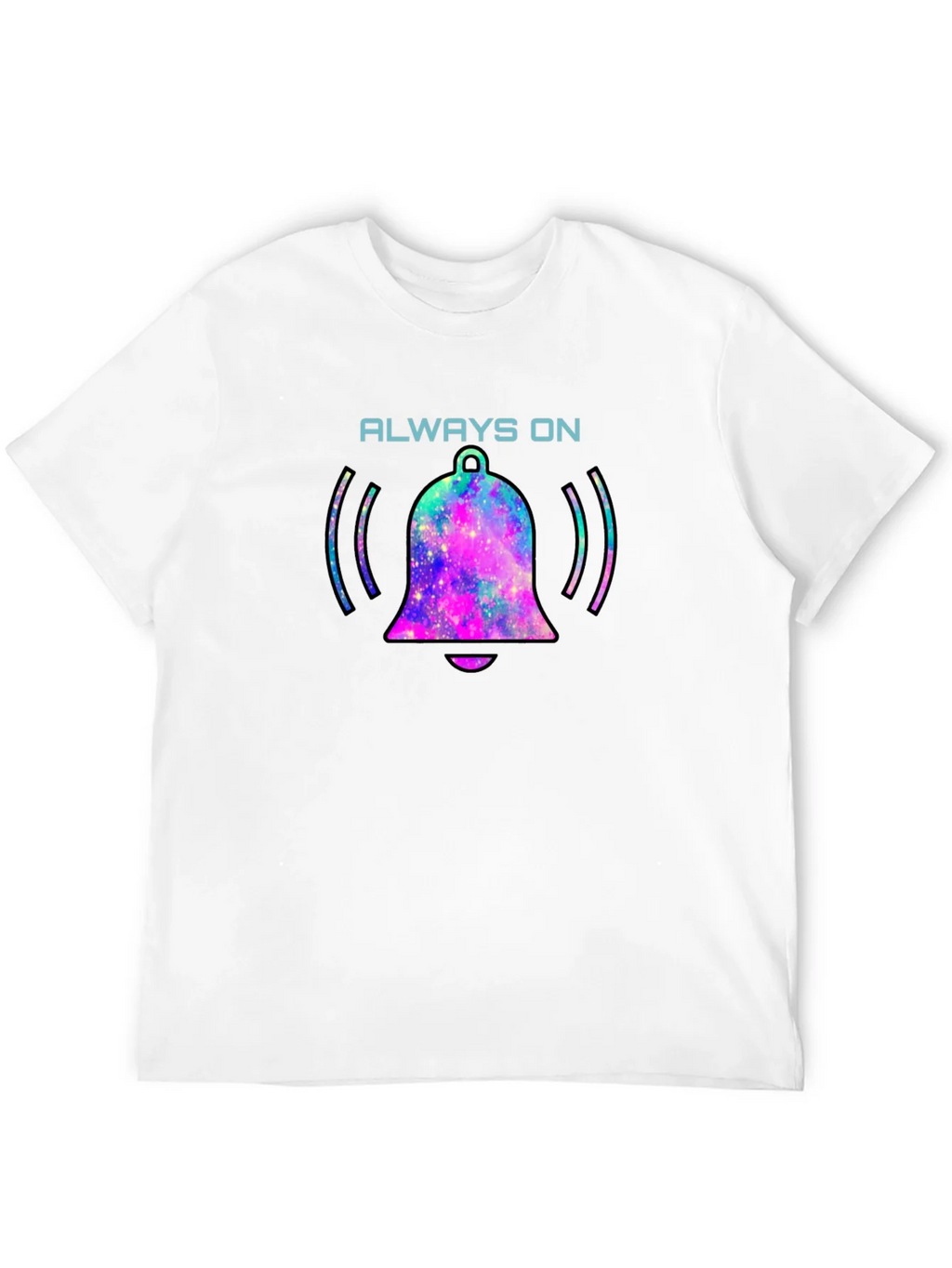 Always On Bell Graphic Tee - Black Cotton T-Shirt product image 10