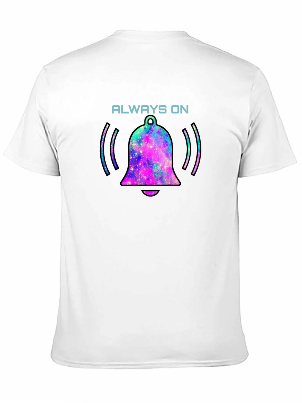 Always On Bell Graphic Tee - Black Cotton T-Shirt product image 9