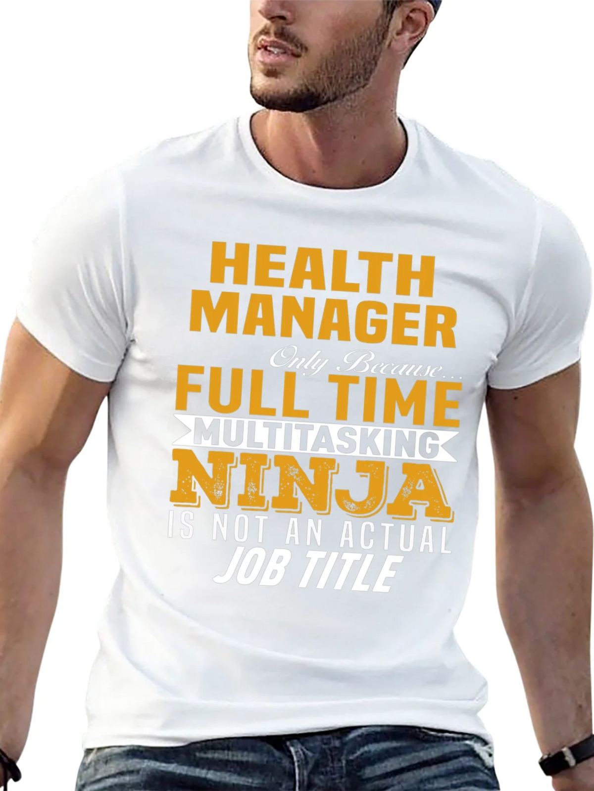 Health Manager Multitasking Ninja T-Shirt product image 8