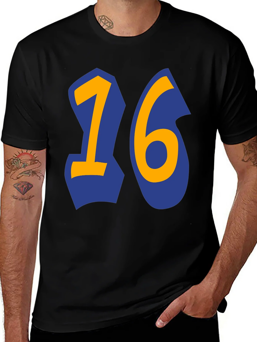 Number 16 Graphic T-Shirt product image 1