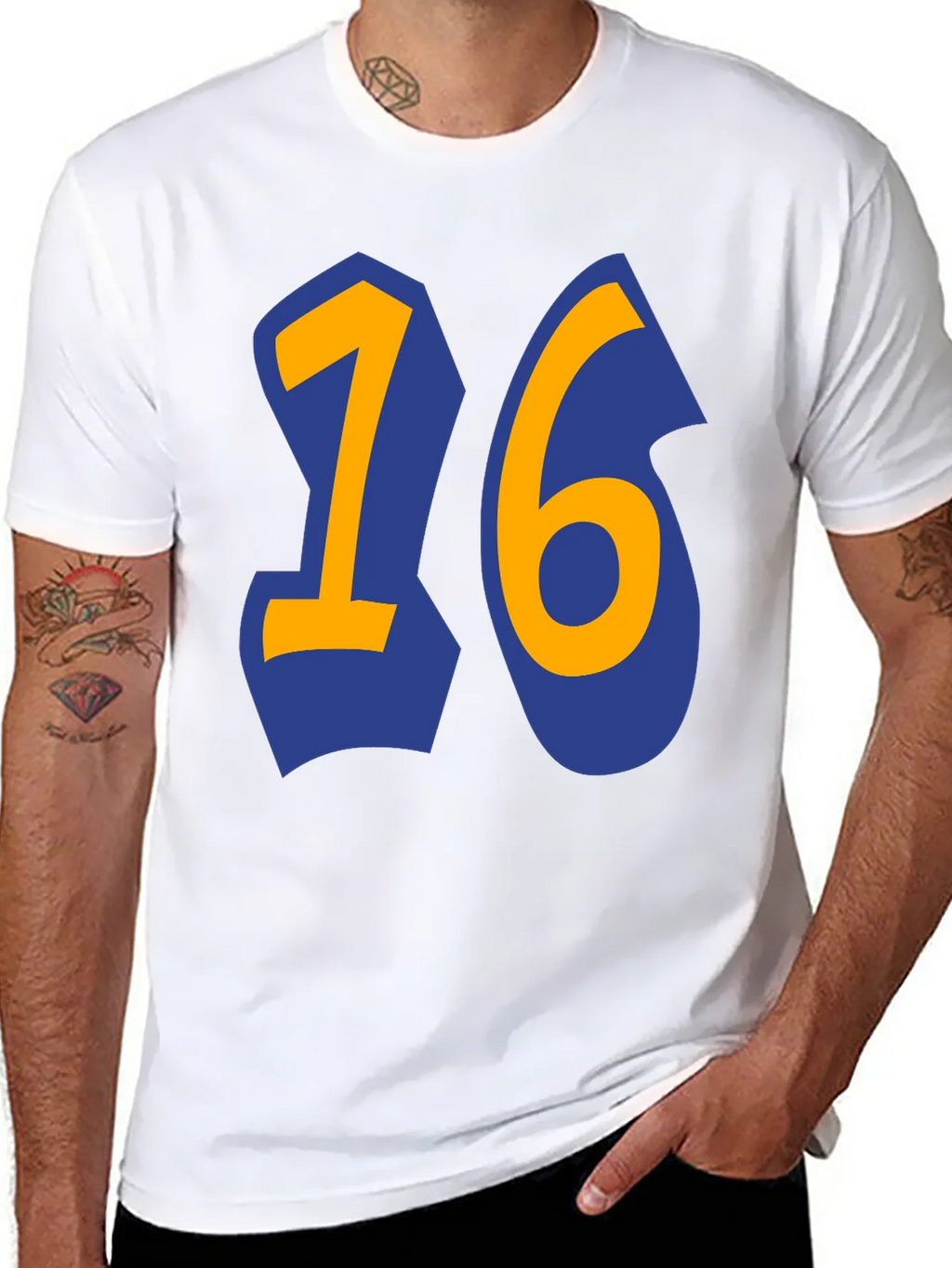 Number 16 Graphic T-Shirt product image 7