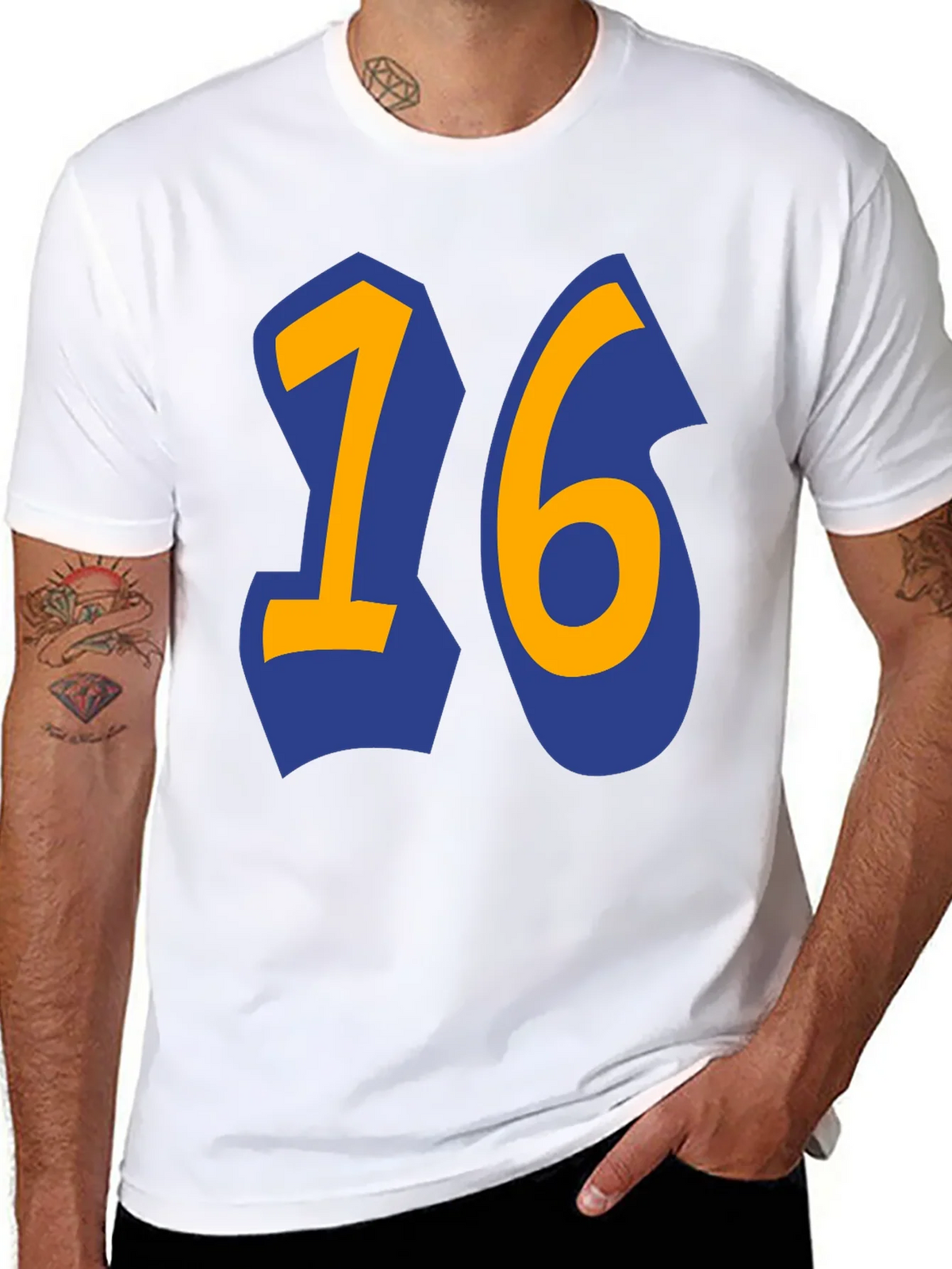 Number 16 Graphic T-Shirt product image 7