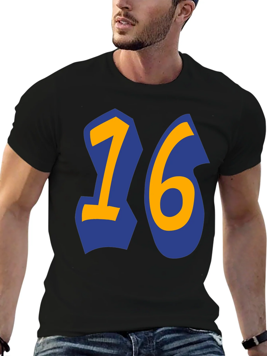 Number 16 Graphic T-Shirt product image 6