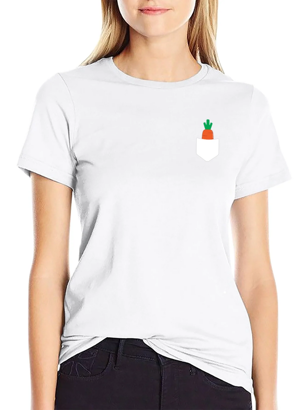 Carrot Pocket T-Shirt - Cute Graphic Tee product image 8