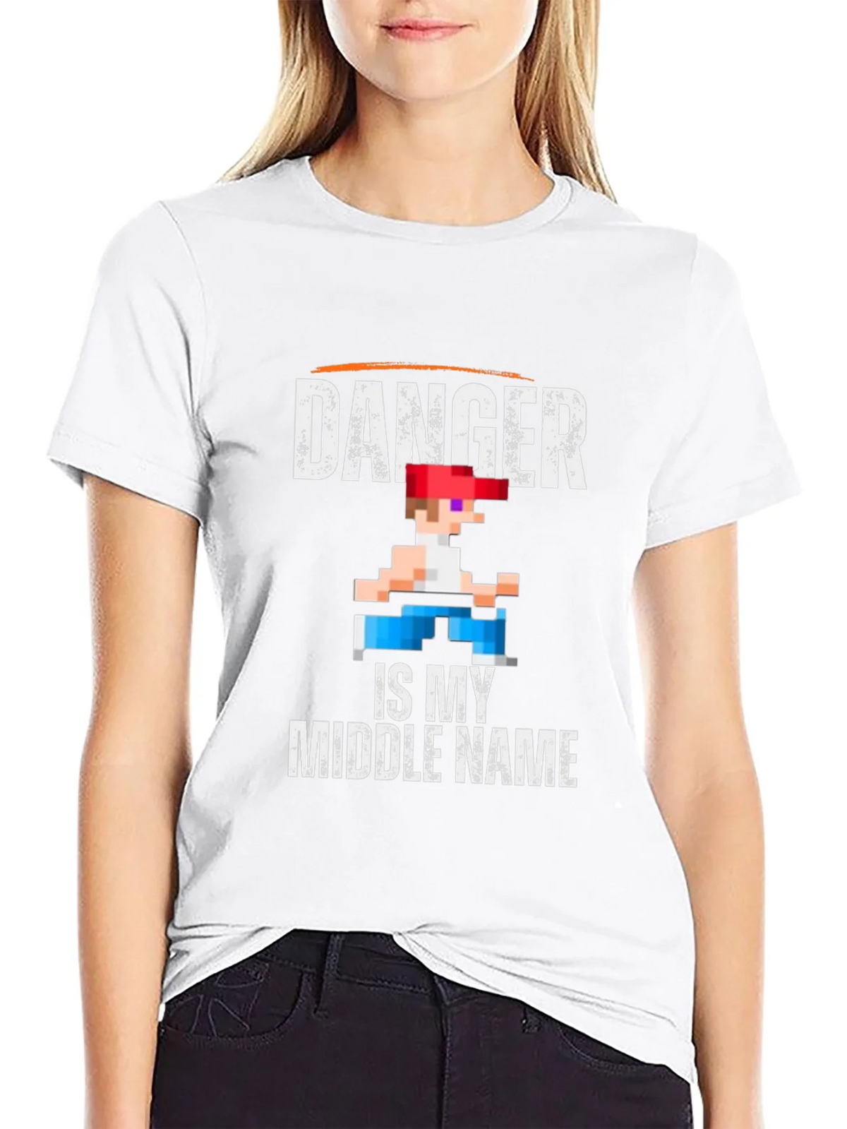 Danger is My Middle Name Graphic Tee product image 8