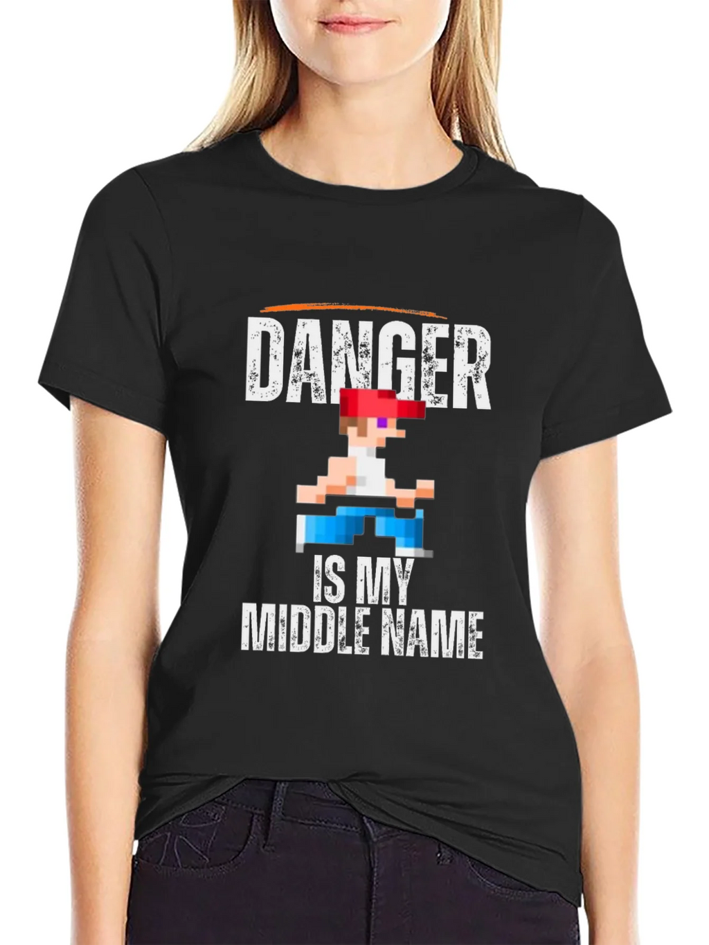 Danger is My Middle Name Graphic Tee product image 2