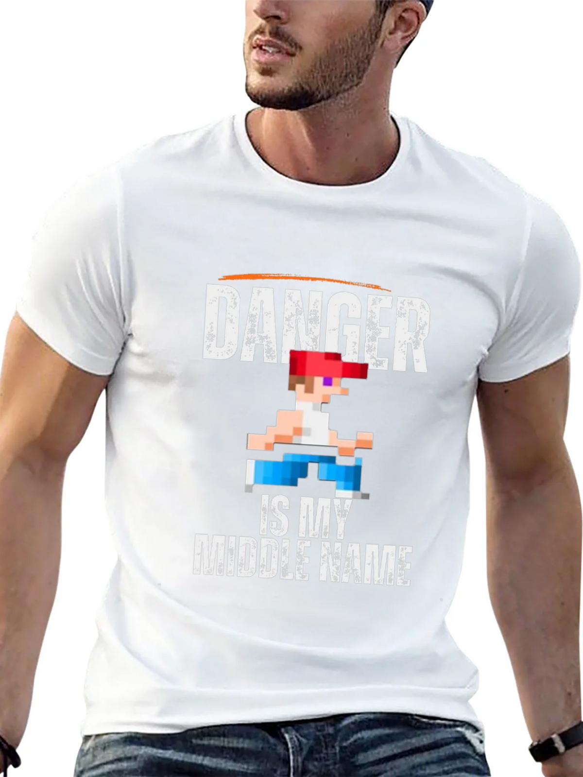 Danger is My Middle Name Graphic Tee product image 12