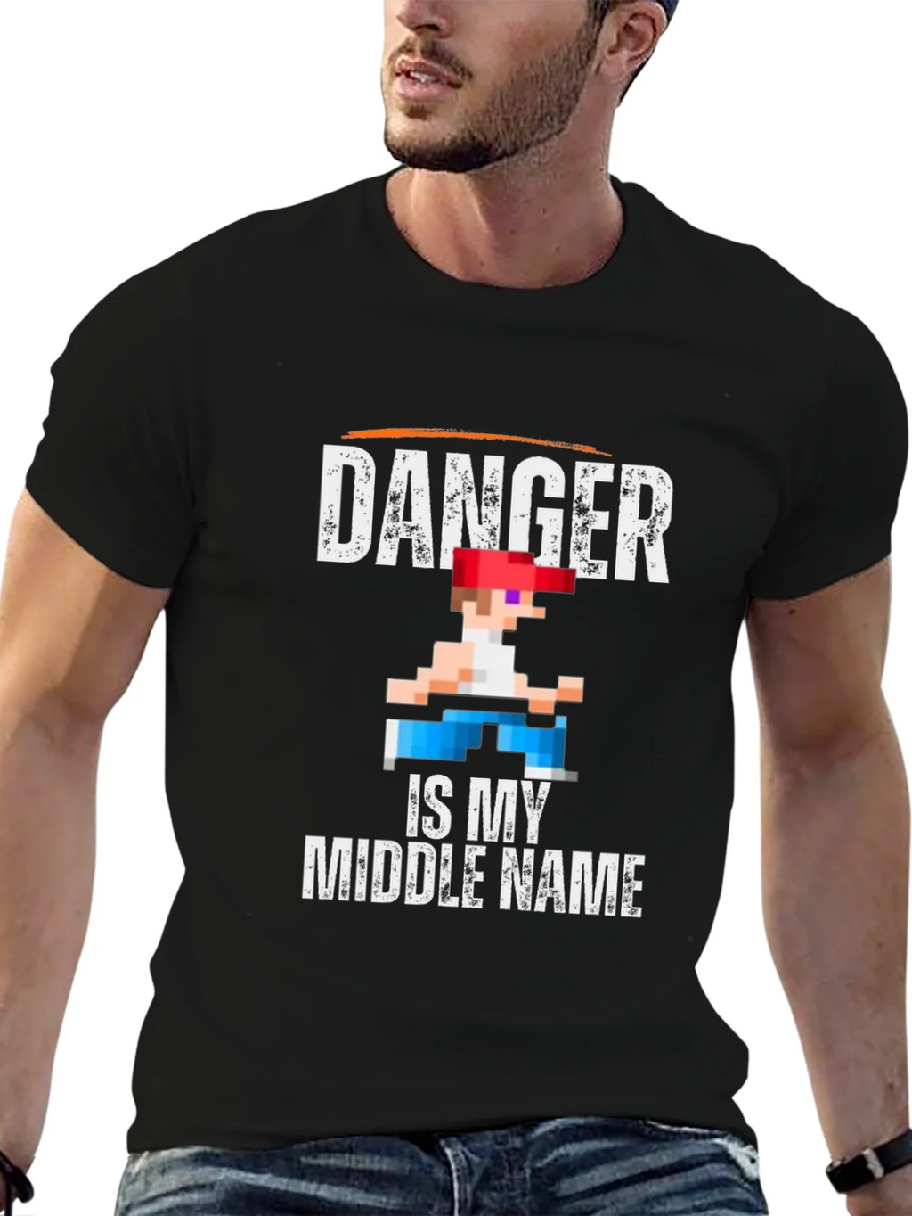 Danger is My Middle Name Graphic Tee product image 6