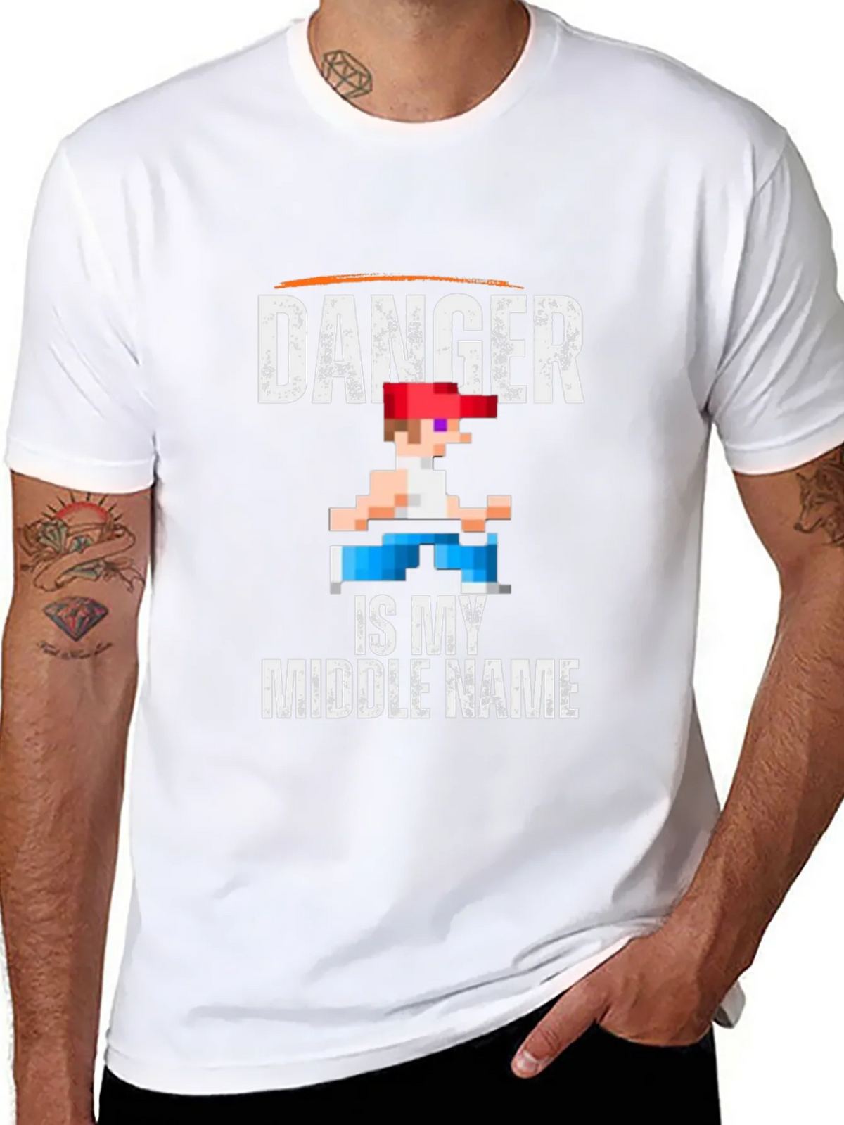 Danger is My Middle Name Graphic Tee product image 7
