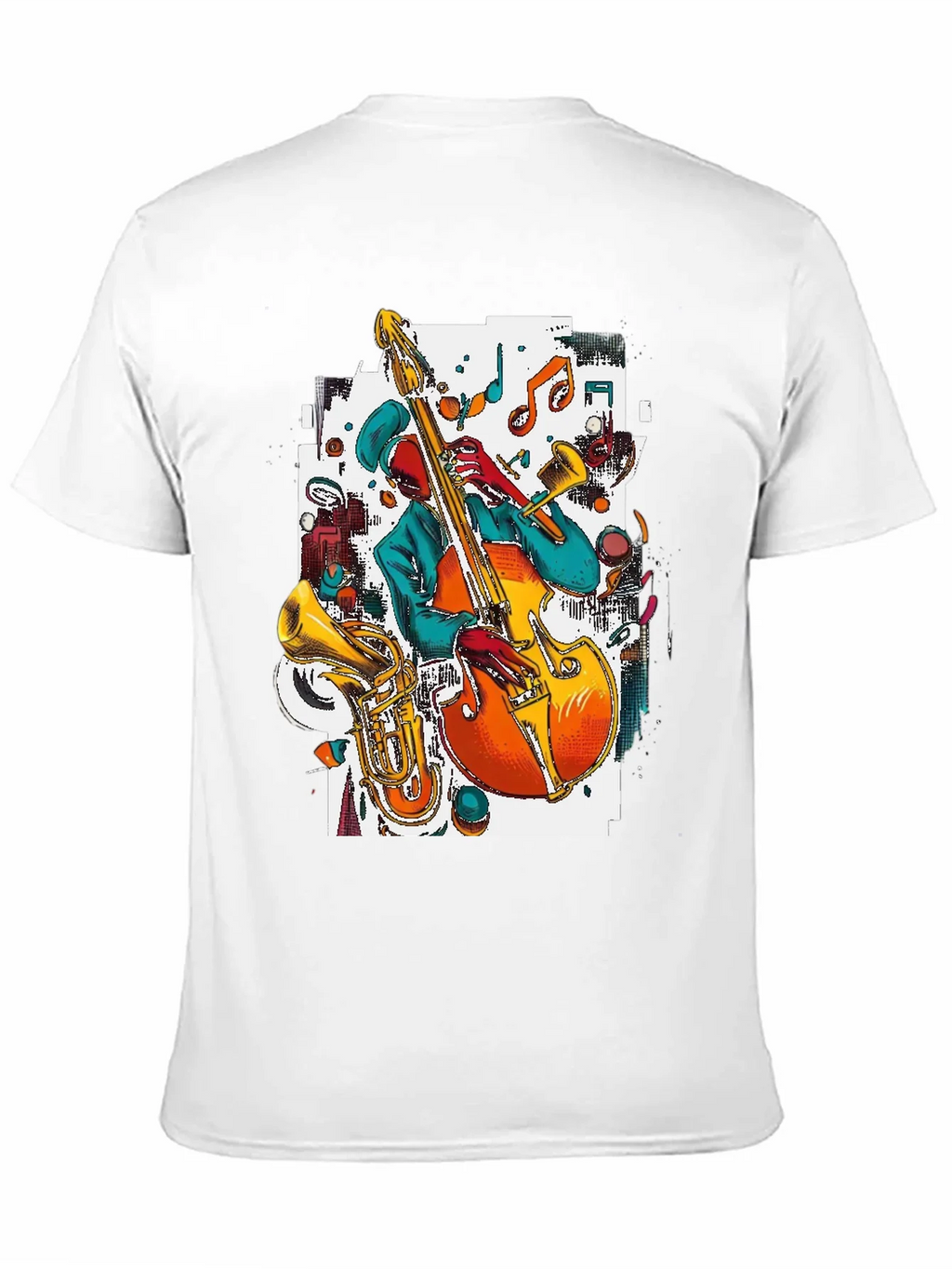 Jazz Musician Graphic Tee product image 10