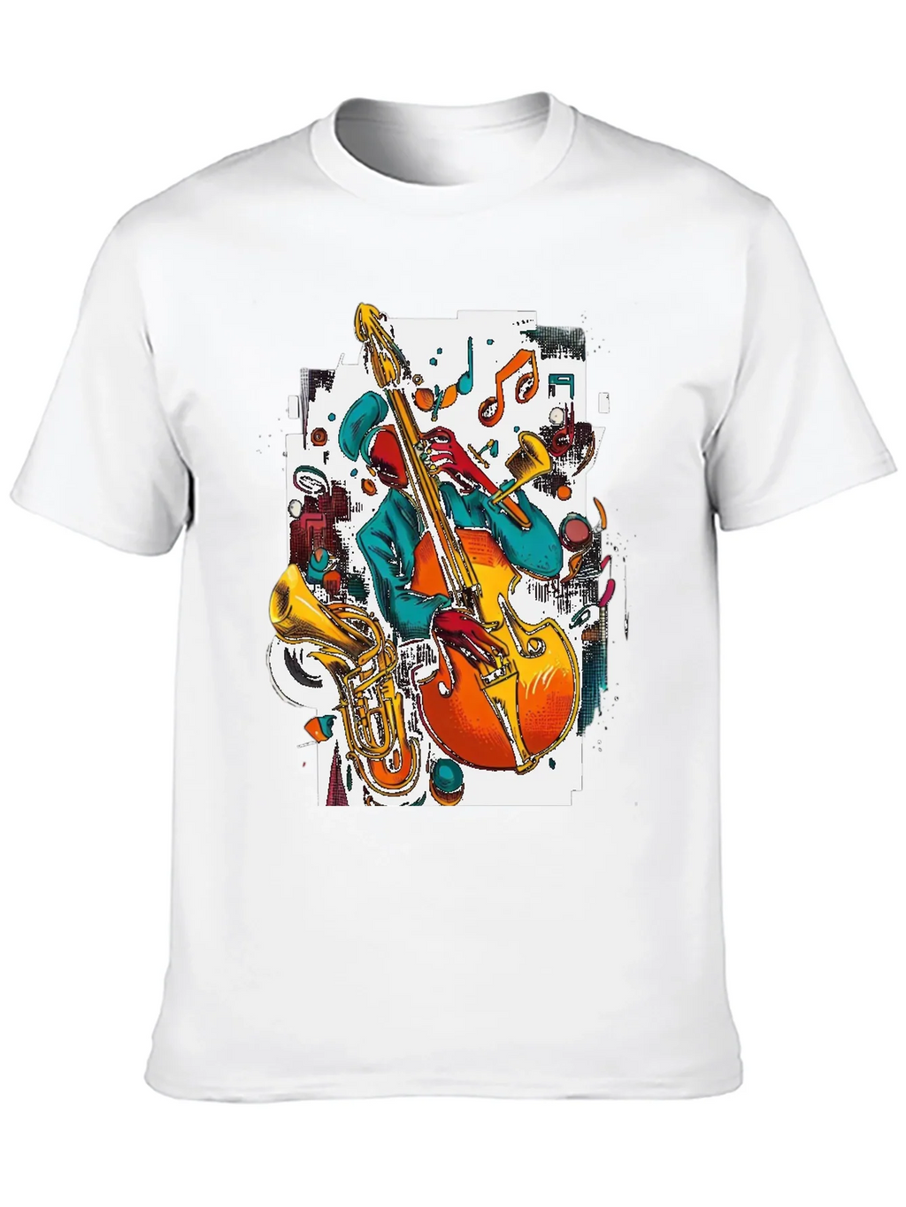 Jazz Musician Graphic Tee product image 9