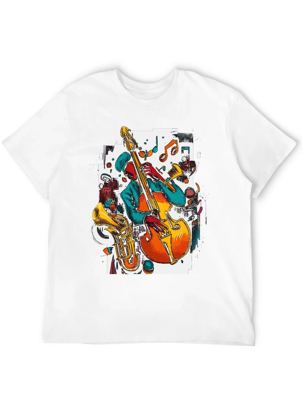 Jazz Musician Graphic Tee product image 11
