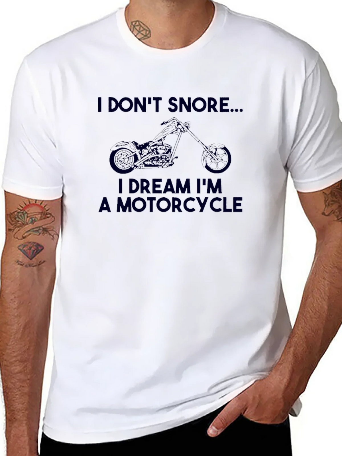 I DREAM IM A MOTORCYCLE T-Shirt product image 7