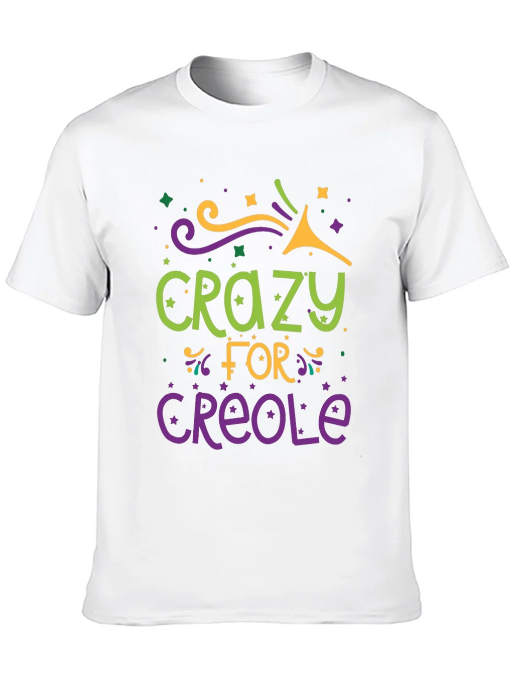 Crazy for Creole Graphic Tee - Black product image 9
