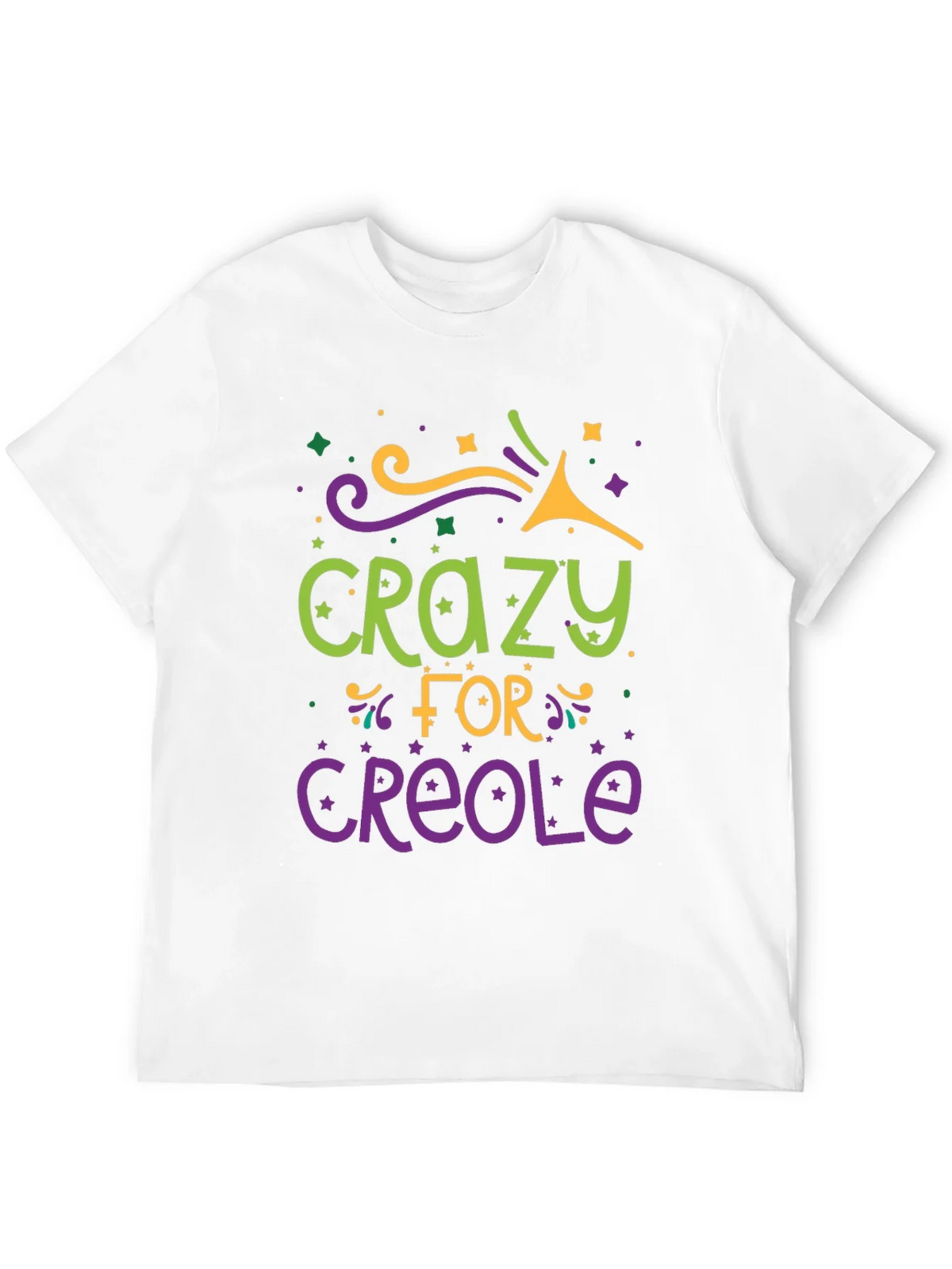 Crazy for Creole Graphic Tee - Black product image 11