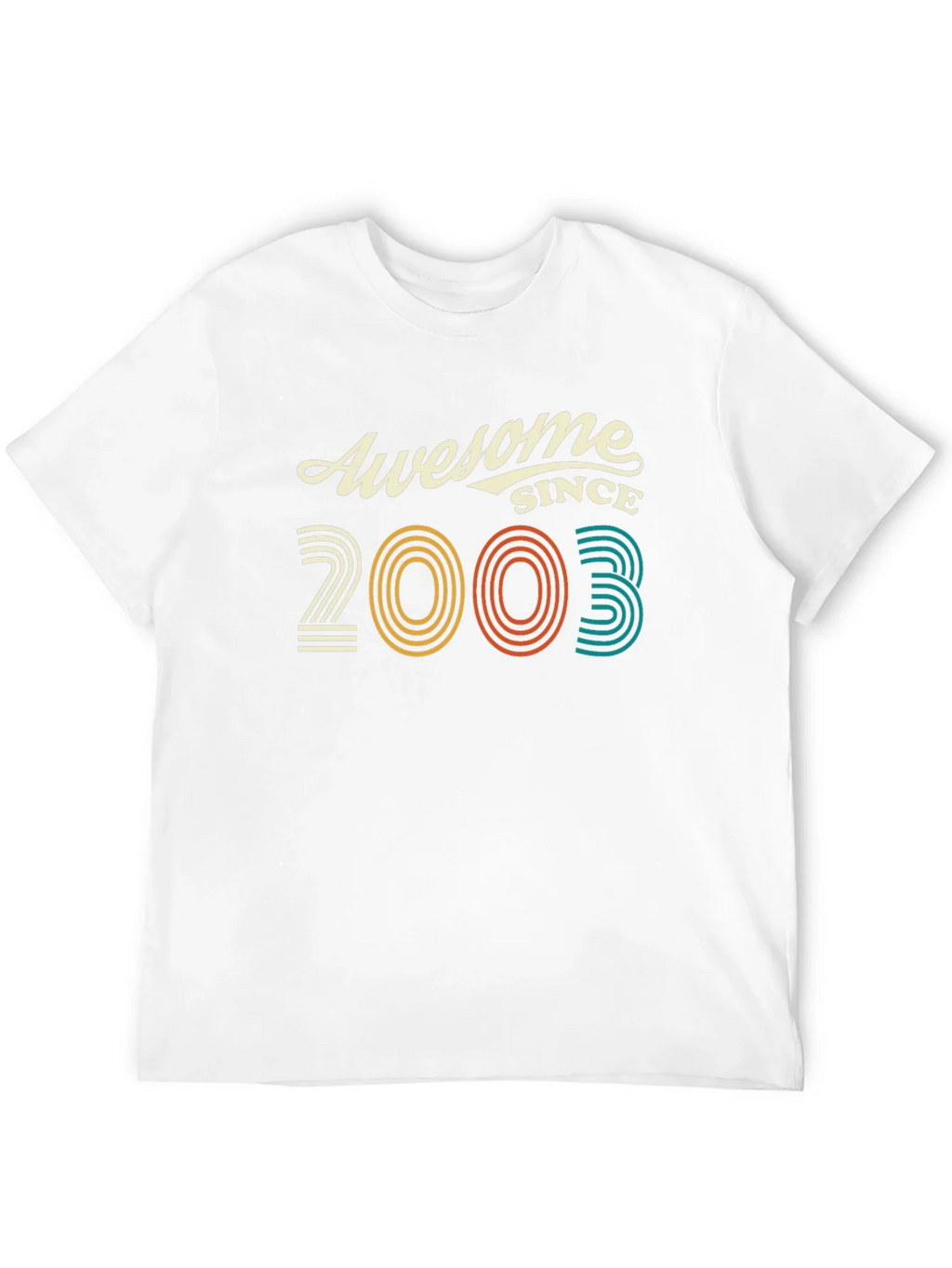 Awesome Since 2003 Black Graphic Tee product image 3