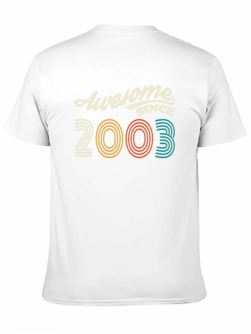 Awesome Since 2003 Black Graphic Tee product image 2
