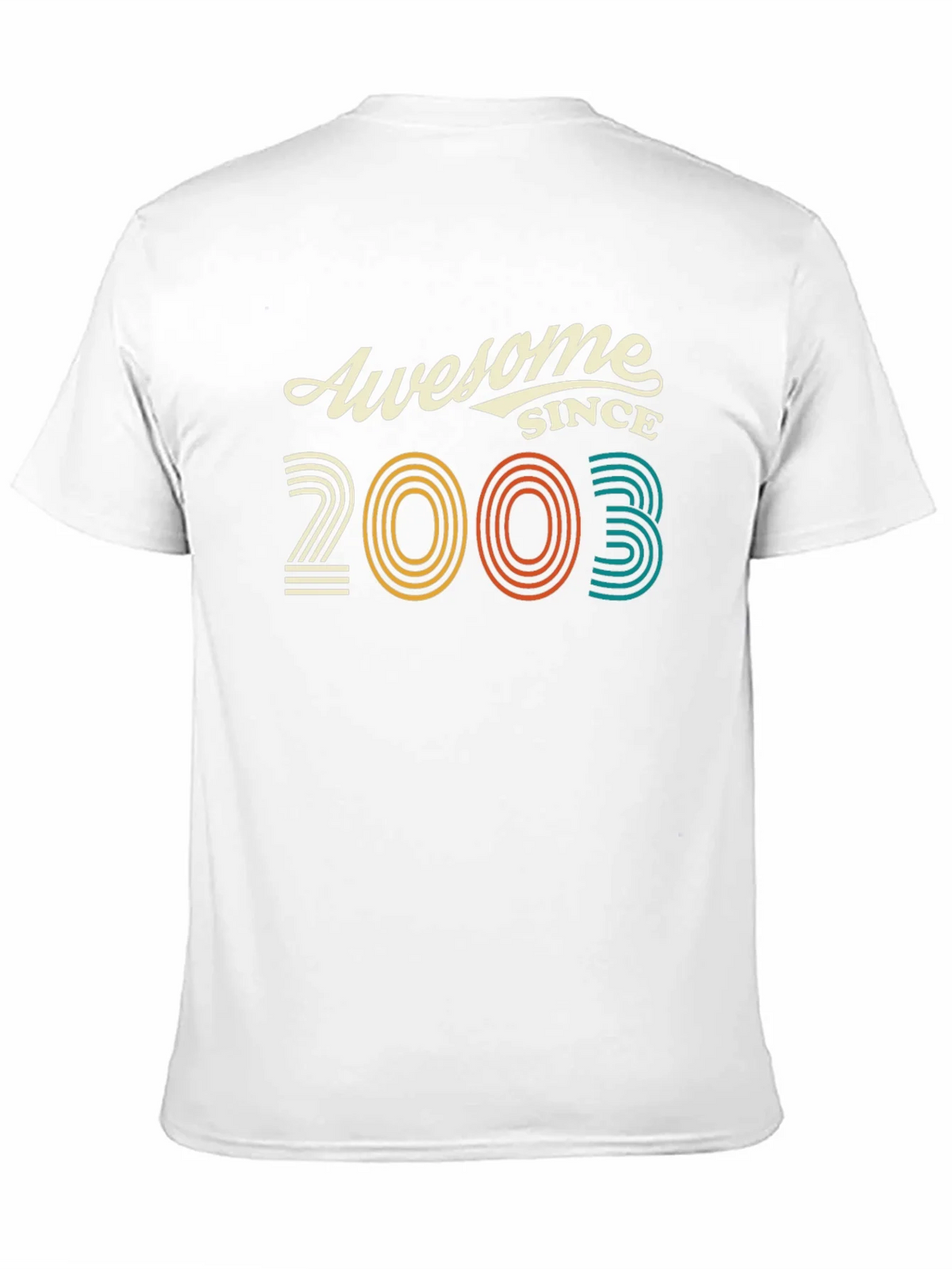 Awesome Since 2003 Black Graphic Tee product image 2