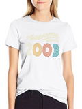 Awesome Since 2003 Black Graphic Tee product image 1
