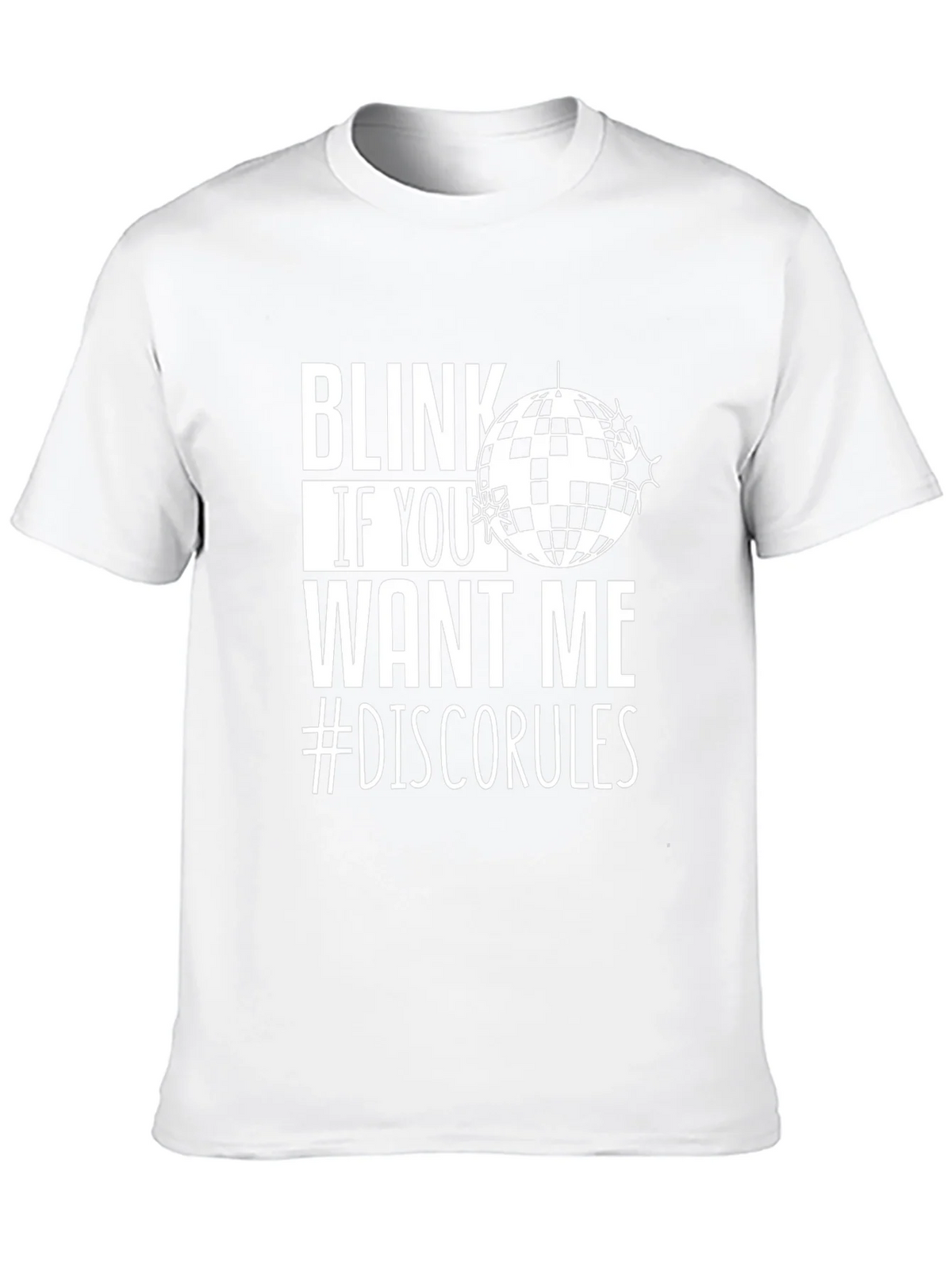 Blink If You Want Me Disco T-Shirt product image 9