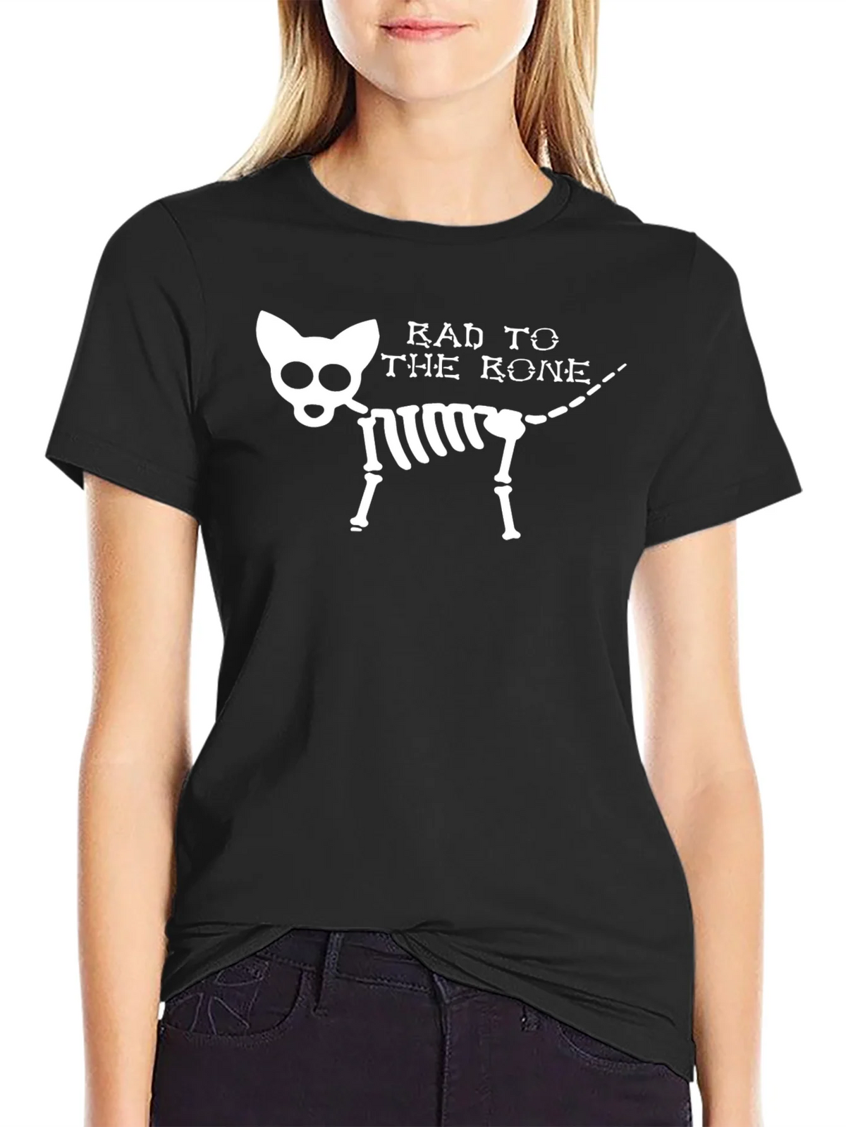 Rad to the Bone Dog Graphic Tee product image 2