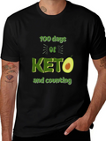 100 Days of Keto T-Shirt Avocado Design product image 1