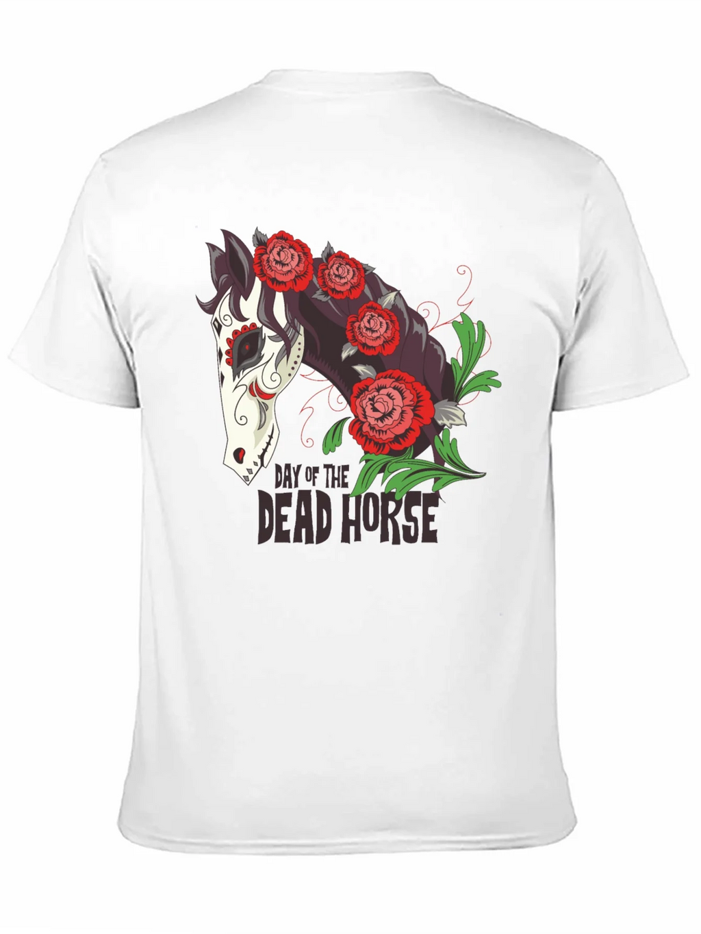 Day of the Dead Horse T-Shirt - Unique Graphic Tee product image 10