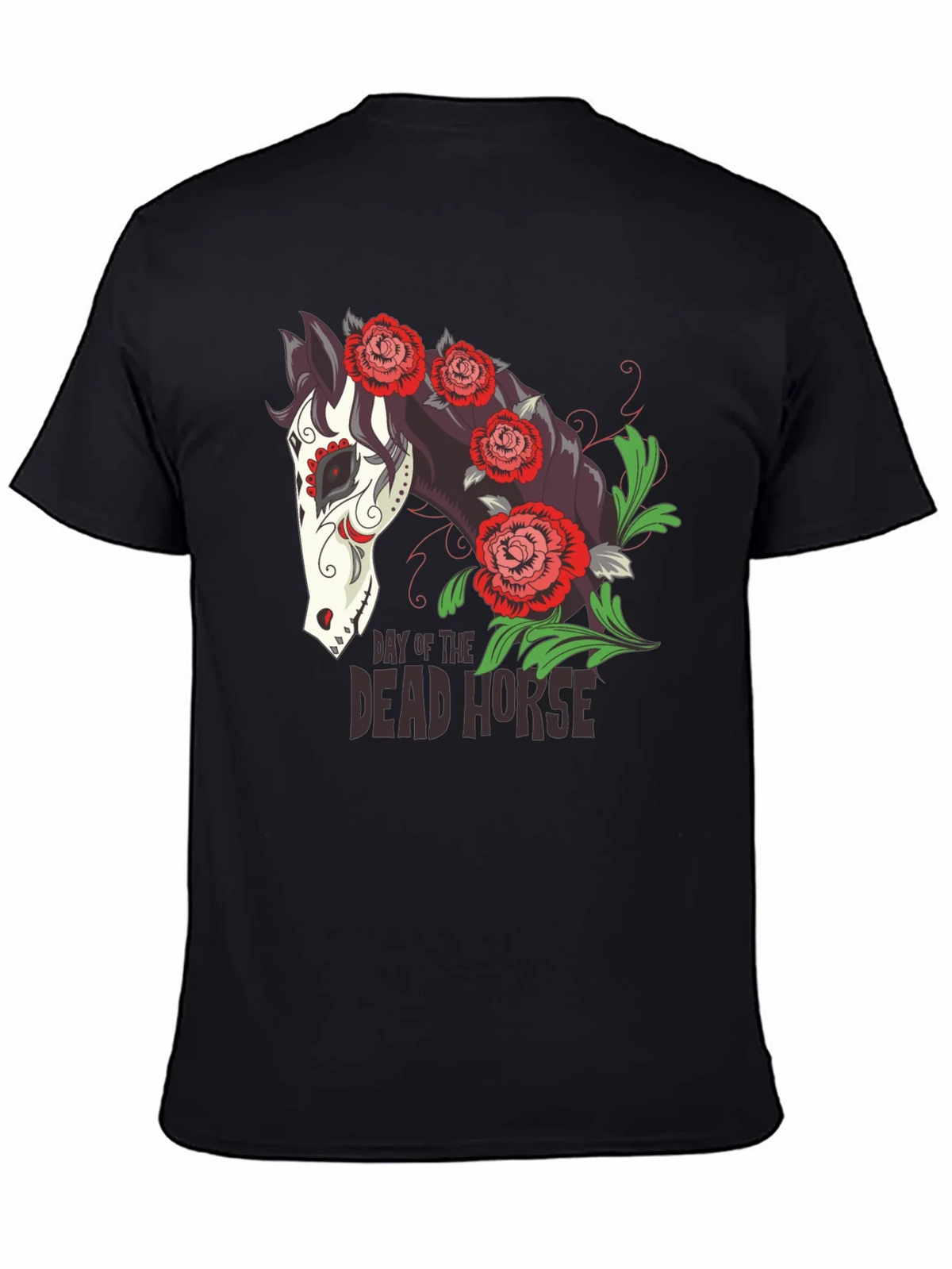 Day of the Dead Horse T-Shirt - Unique Graphic Tee product image 4