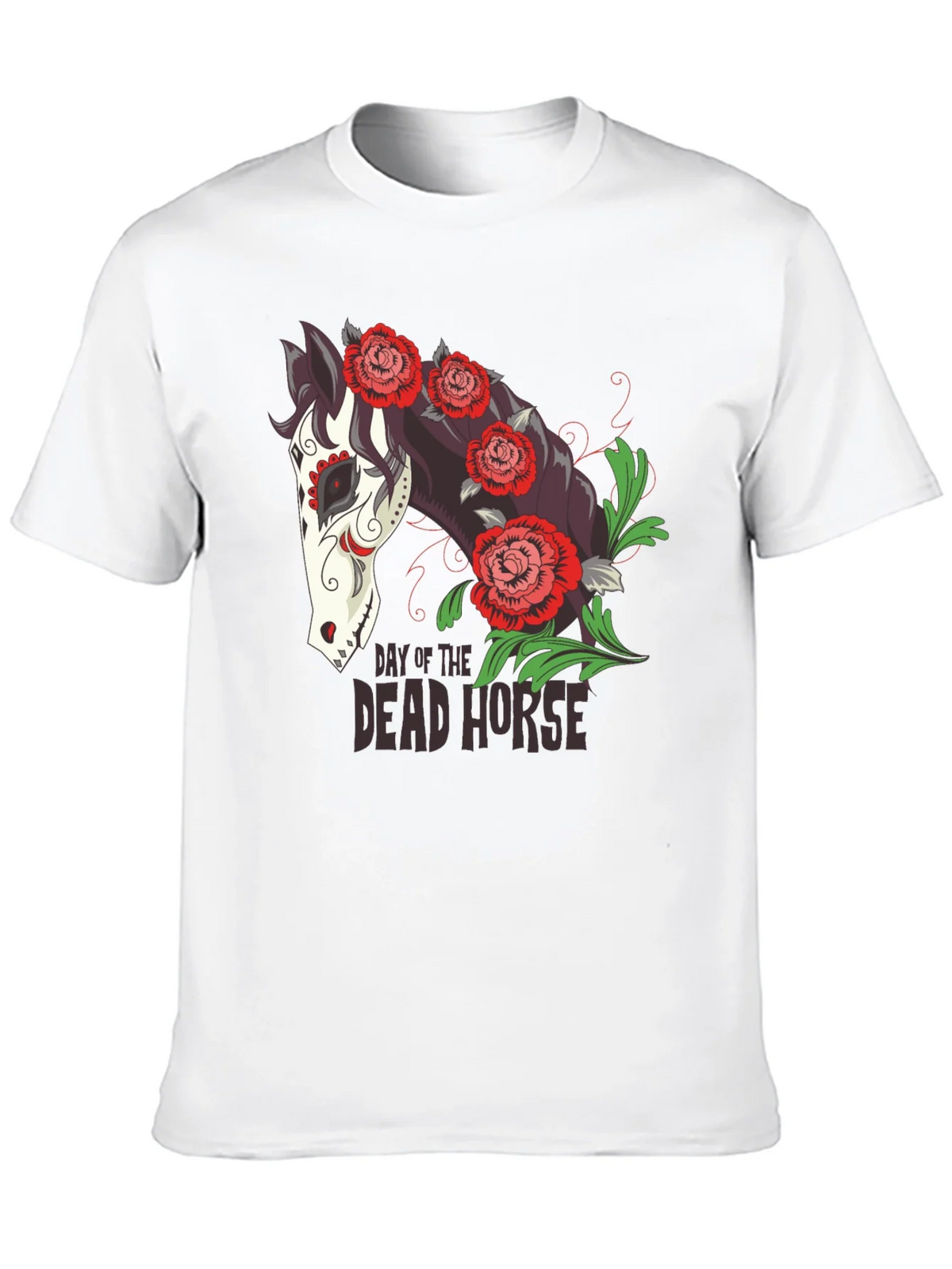 Day of the Dead Horse T-Shirt - Unique Graphic Tee product image 9