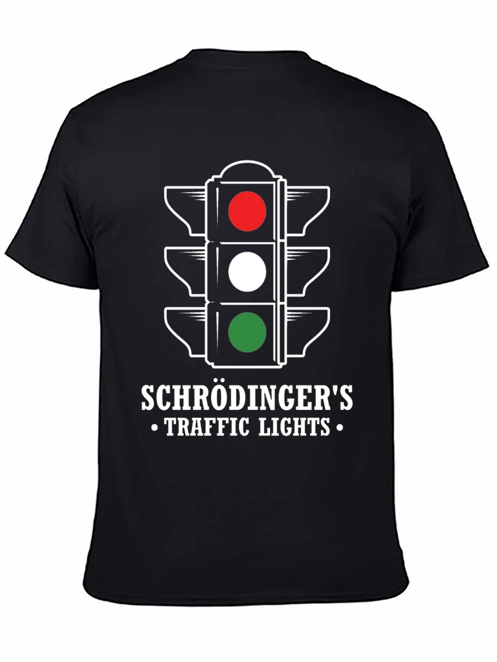 Schrödingers Traffic Lights Graphic Tee product image 4