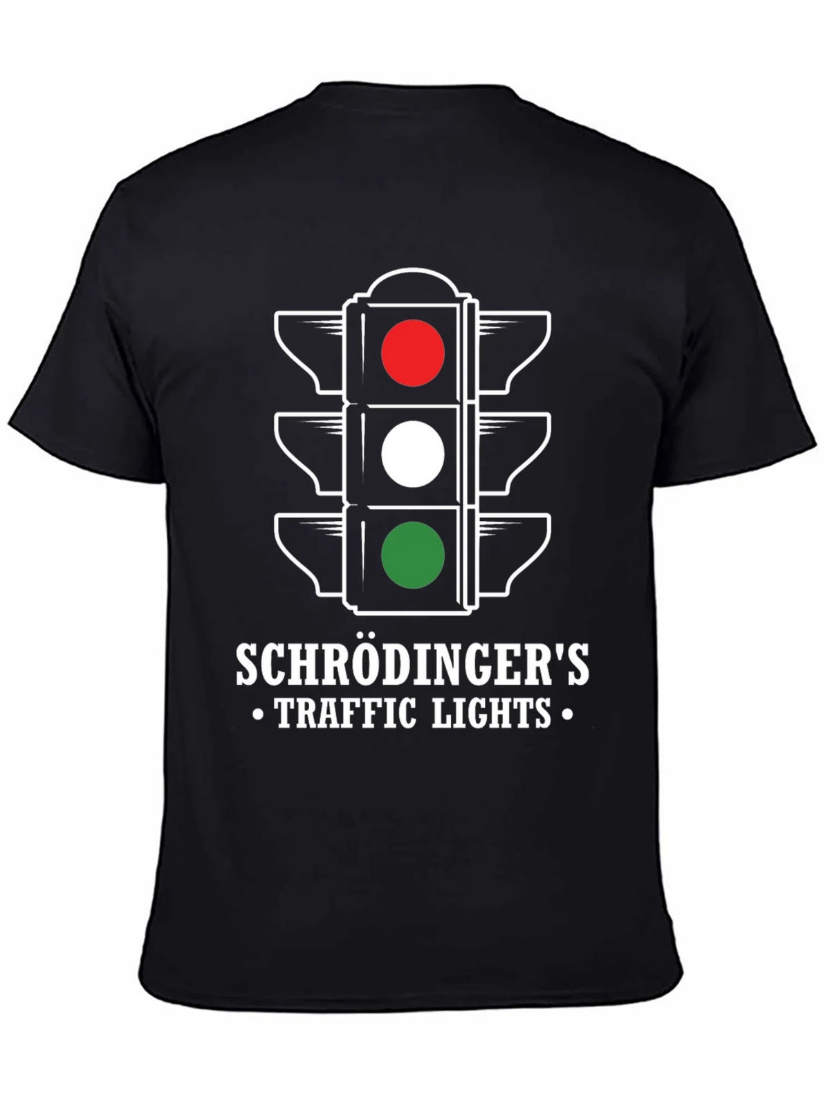Schrödingers Traffic Lights Graphic Tee product image 4
