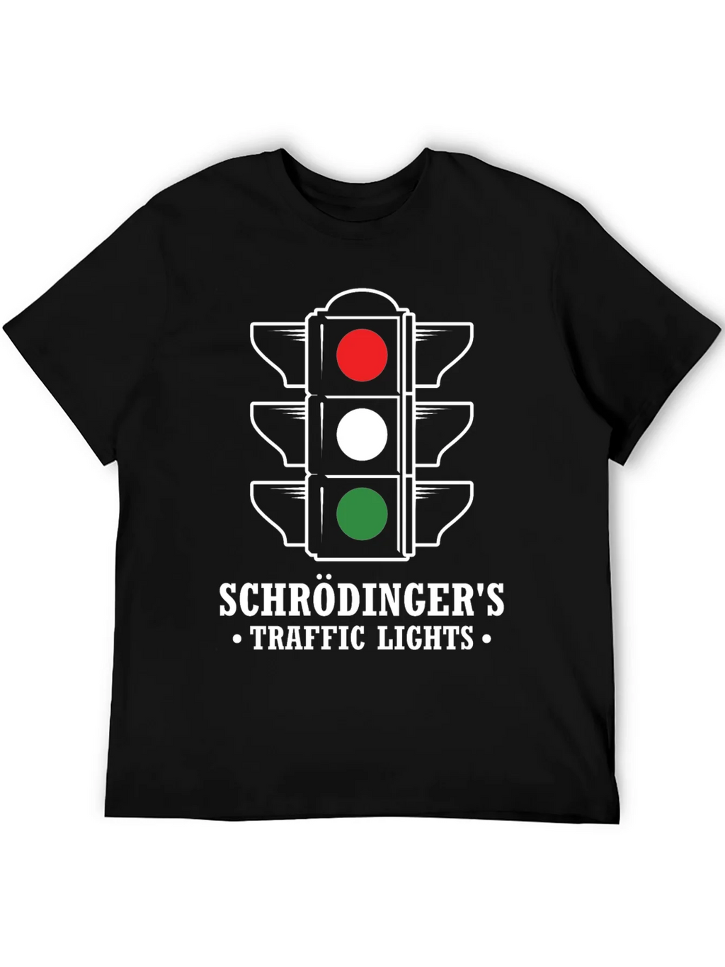 Schrödingers Traffic Lights Graphic Tee product image 5