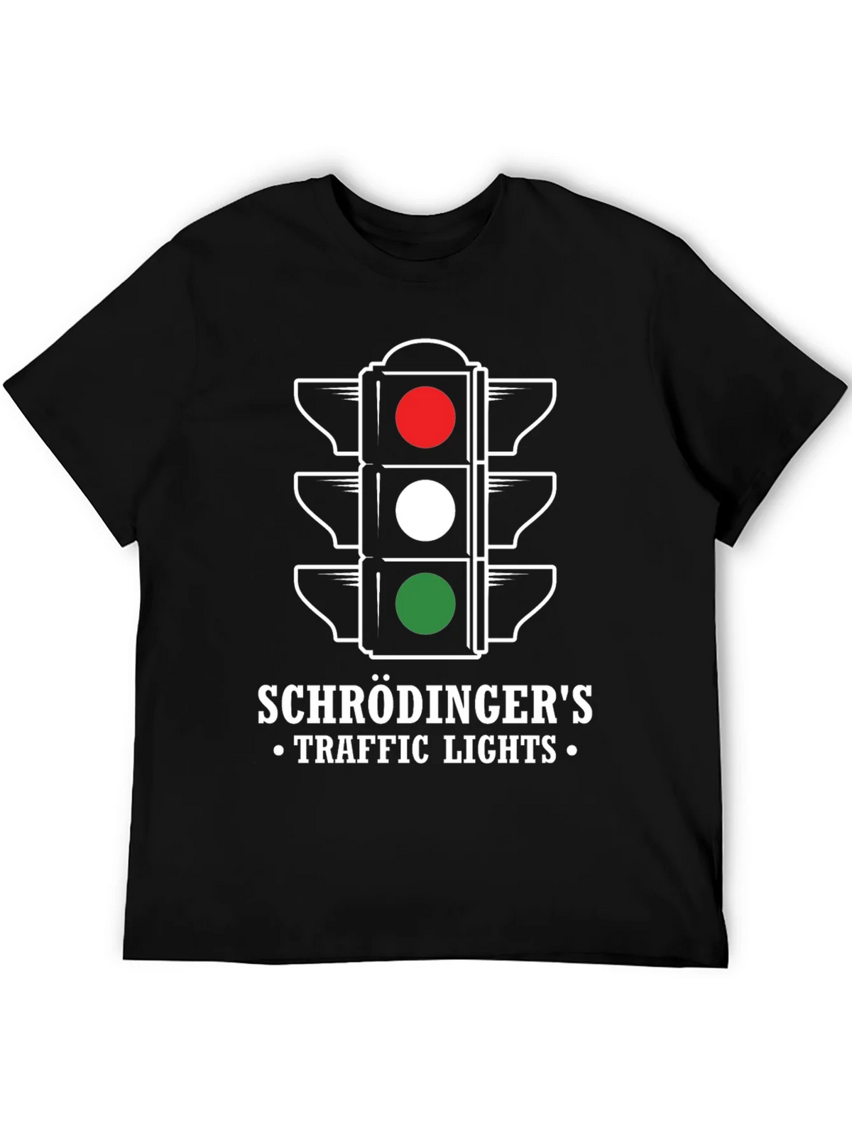 Schrödingers Traffic Lights Graphic Tee product image 5