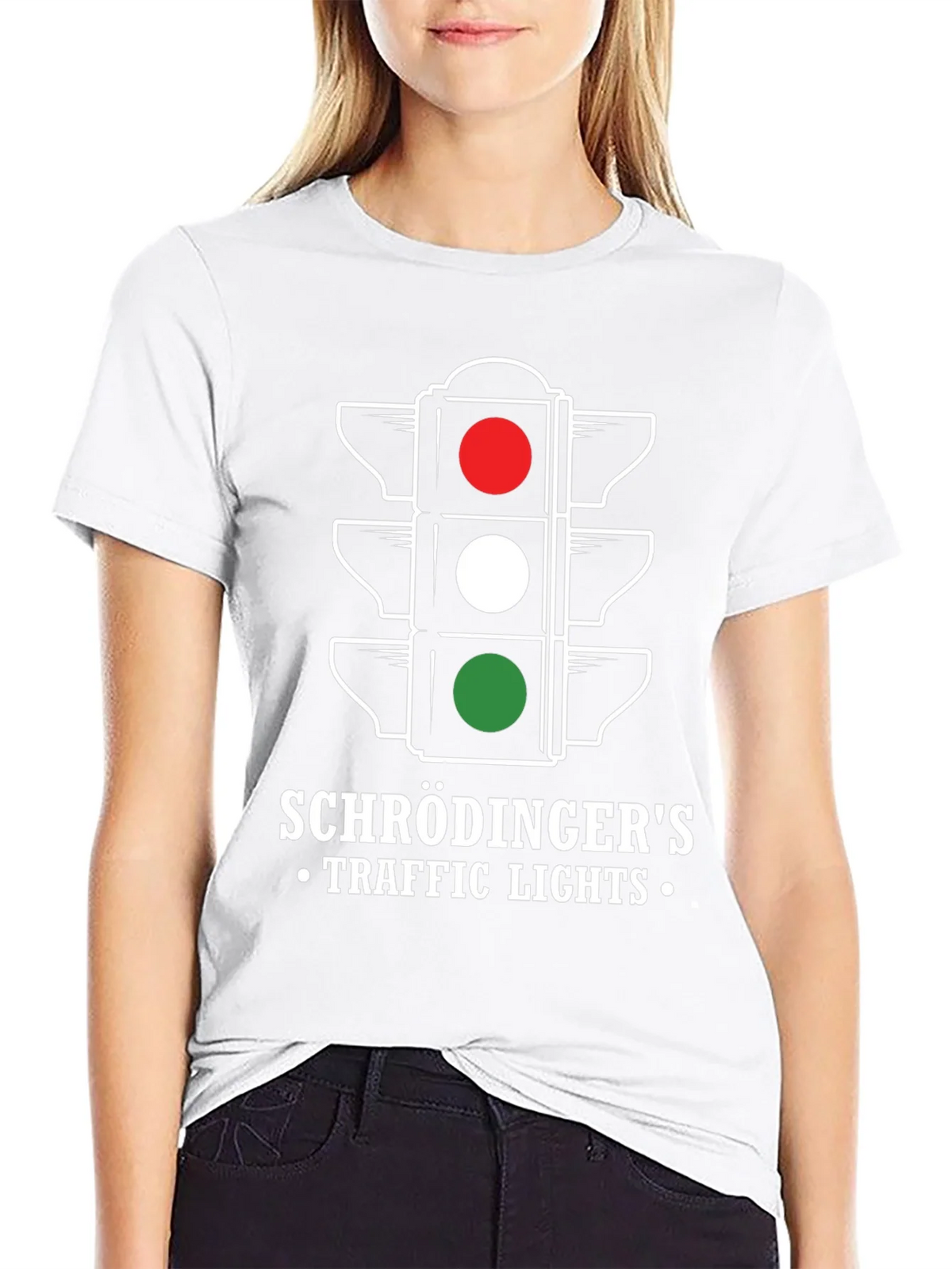 Schrödingers Traffic Lights Graphic Tee product image 8