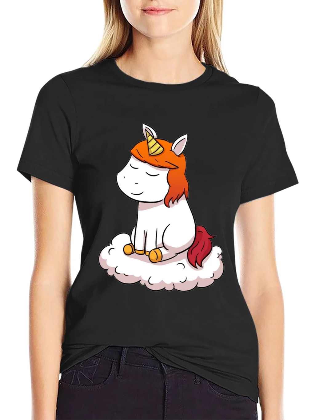 Unicorn Cloud T-Shirt - Whimsical Graphic Tee product image 2
