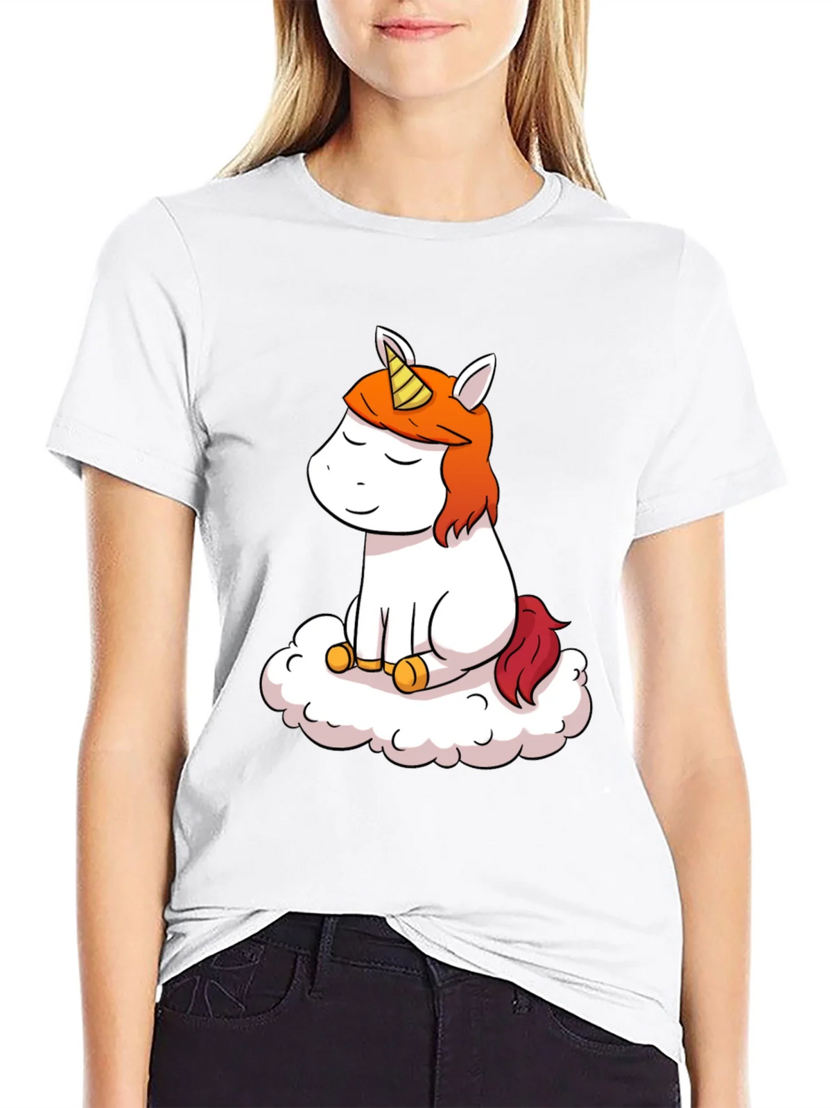 Unicorn Cloud T-Shirt - Whimsical Graphic Tee product image 8