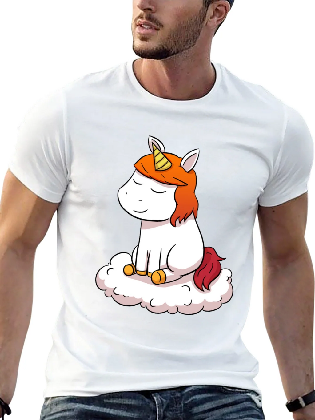 Unicorn Cloud T-Shirt - Whimsical Graphic Tee product image 12