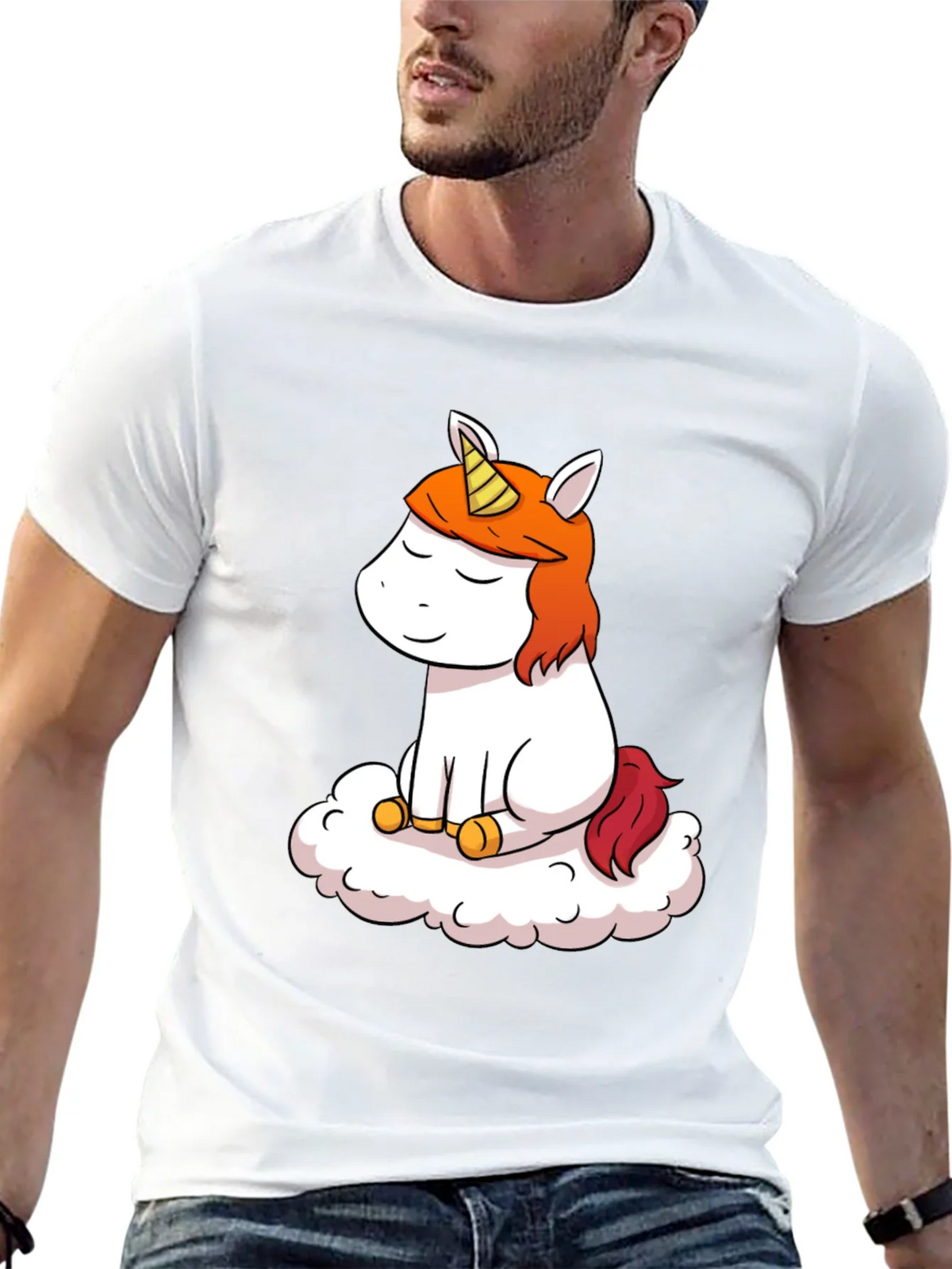 Unicorn Cloud T-Shirt - Whimsical Graphic Tee product image 12