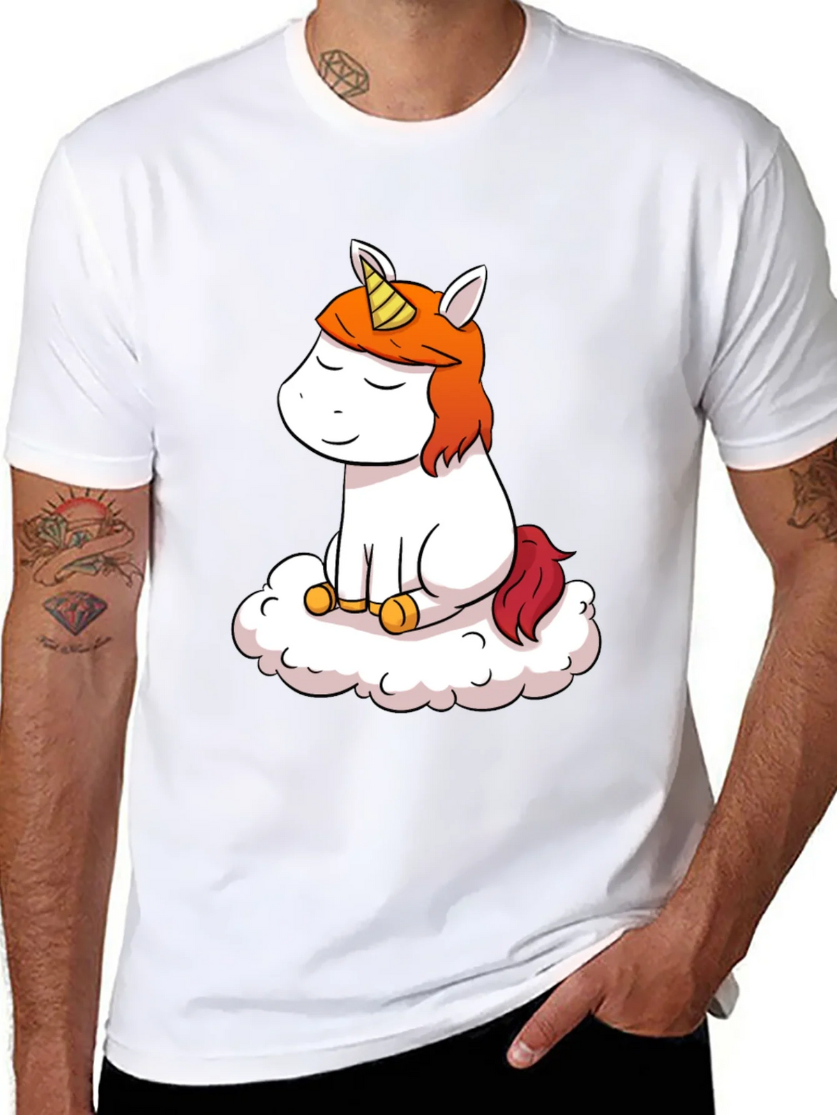 Unicorn Cloud T-Shirt - Whimsical Graphic Tee product image 7