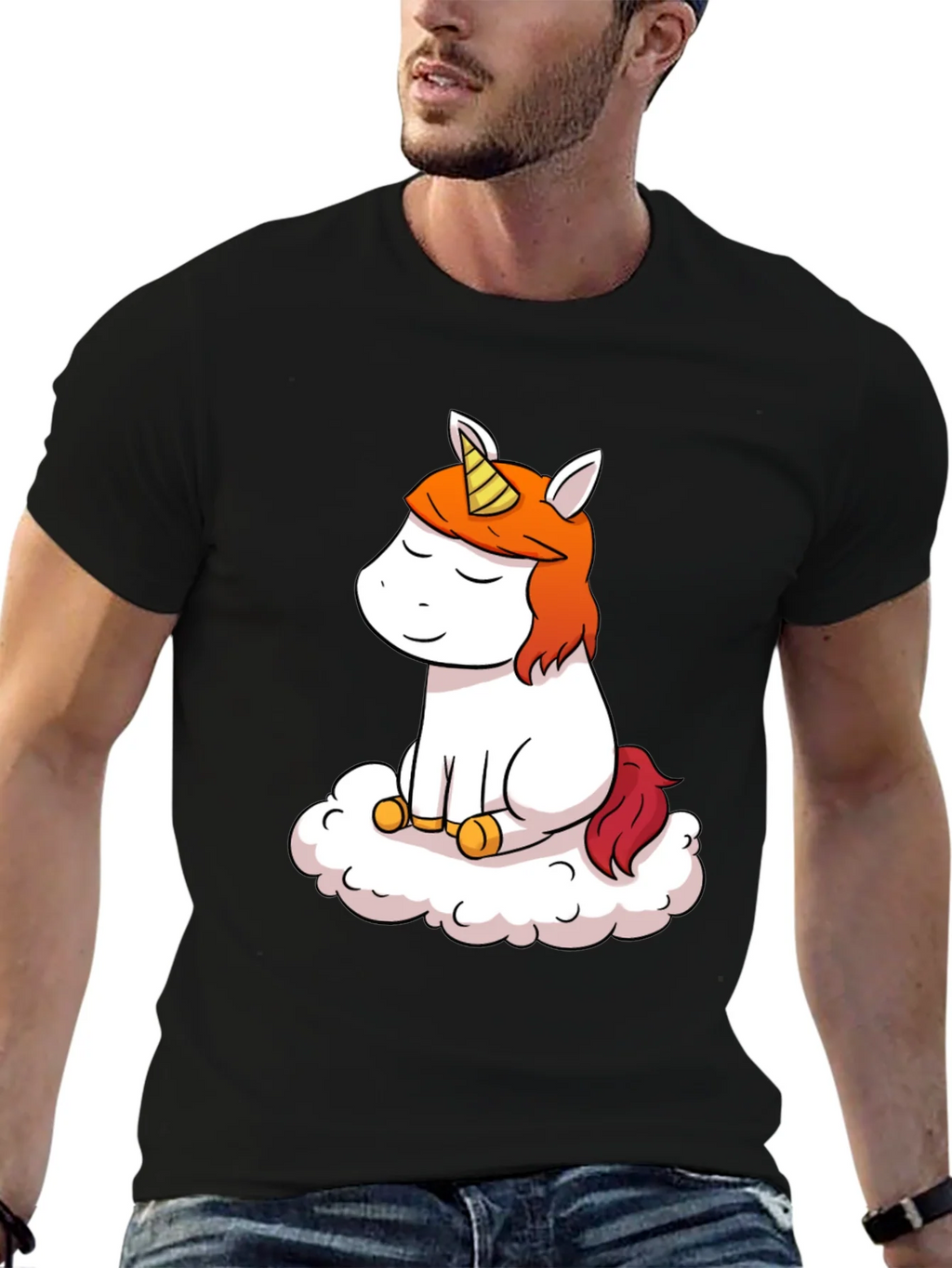 Unicorn Cloud T-Shirt - Whimsical Graphic Tee product image 6